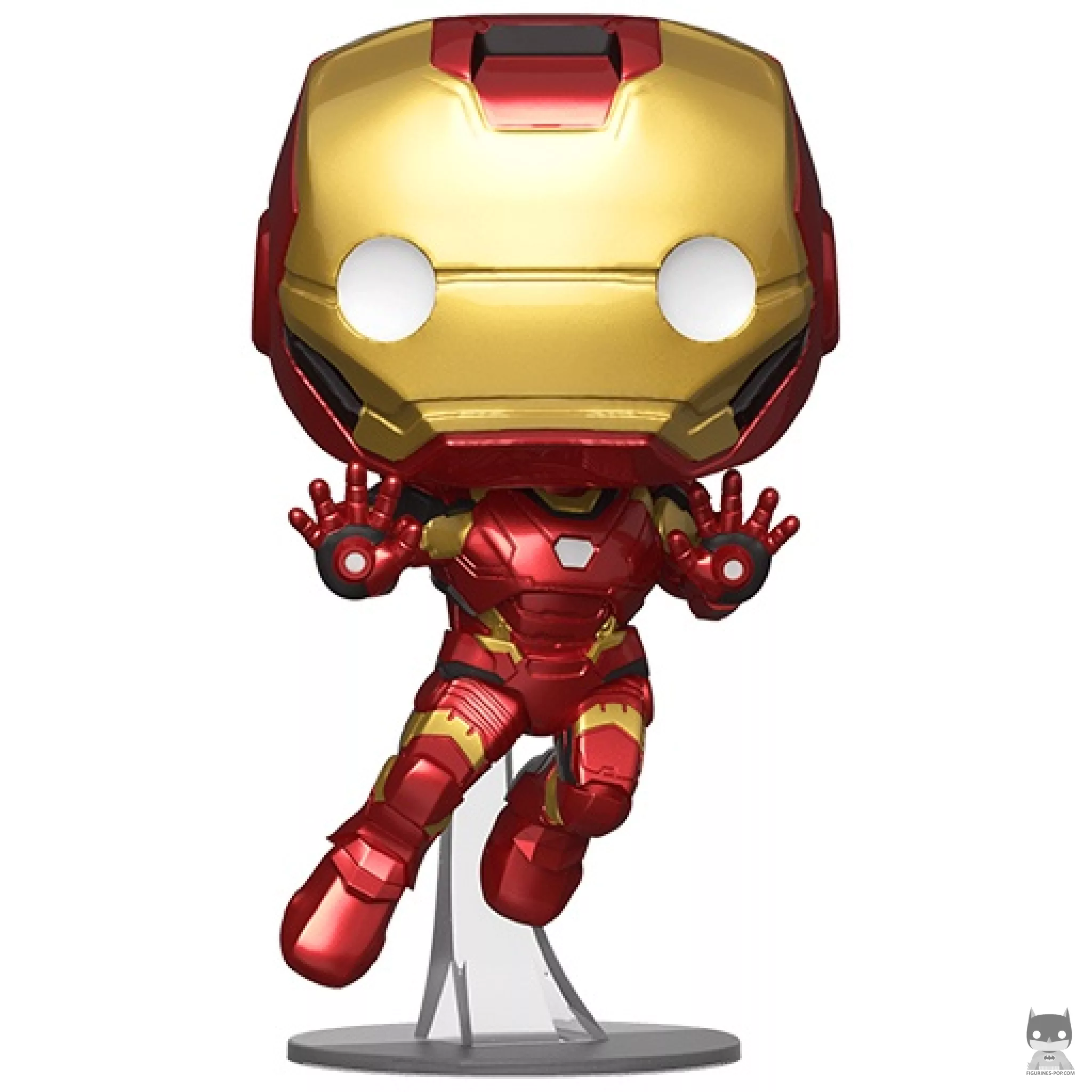 Iron Man (Metallic) Funko Pop! figure (Marvel Comics)