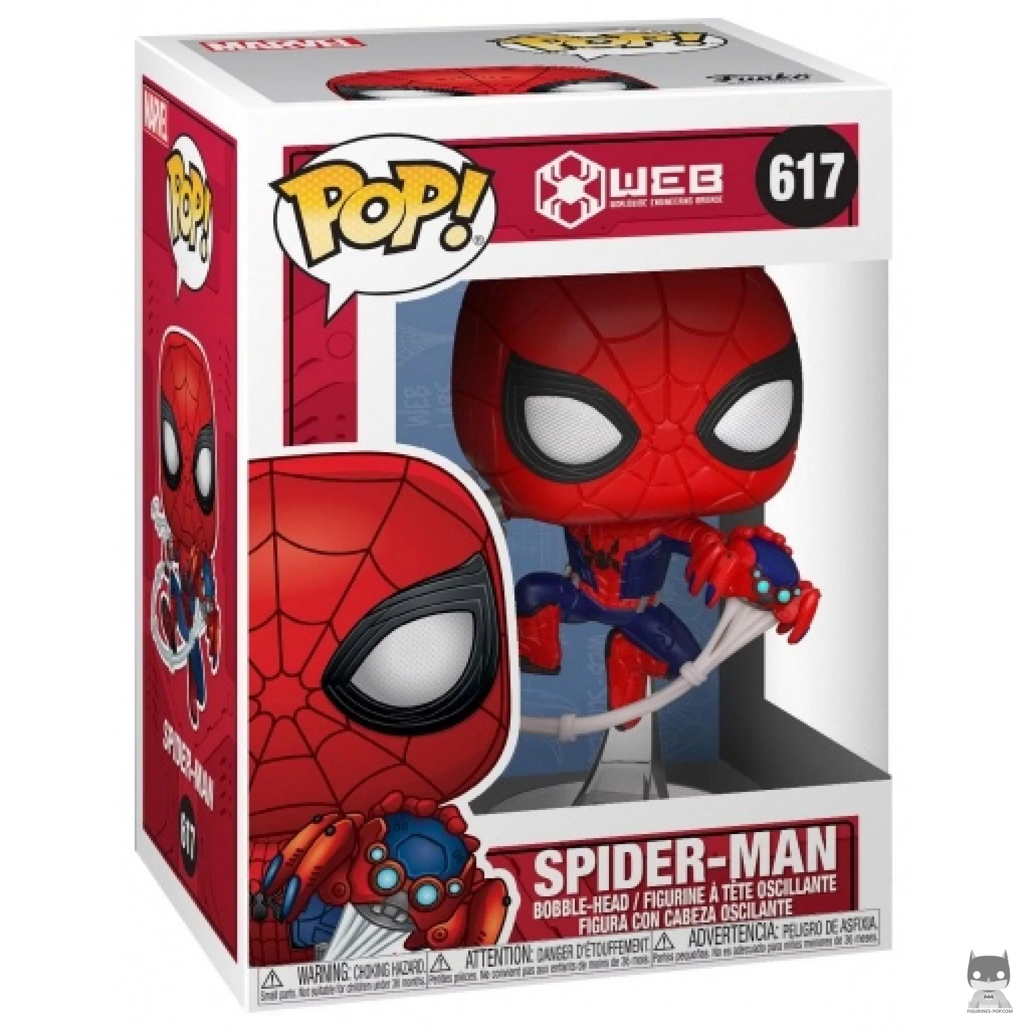 Spider-Man Funko Pop! figure in its box