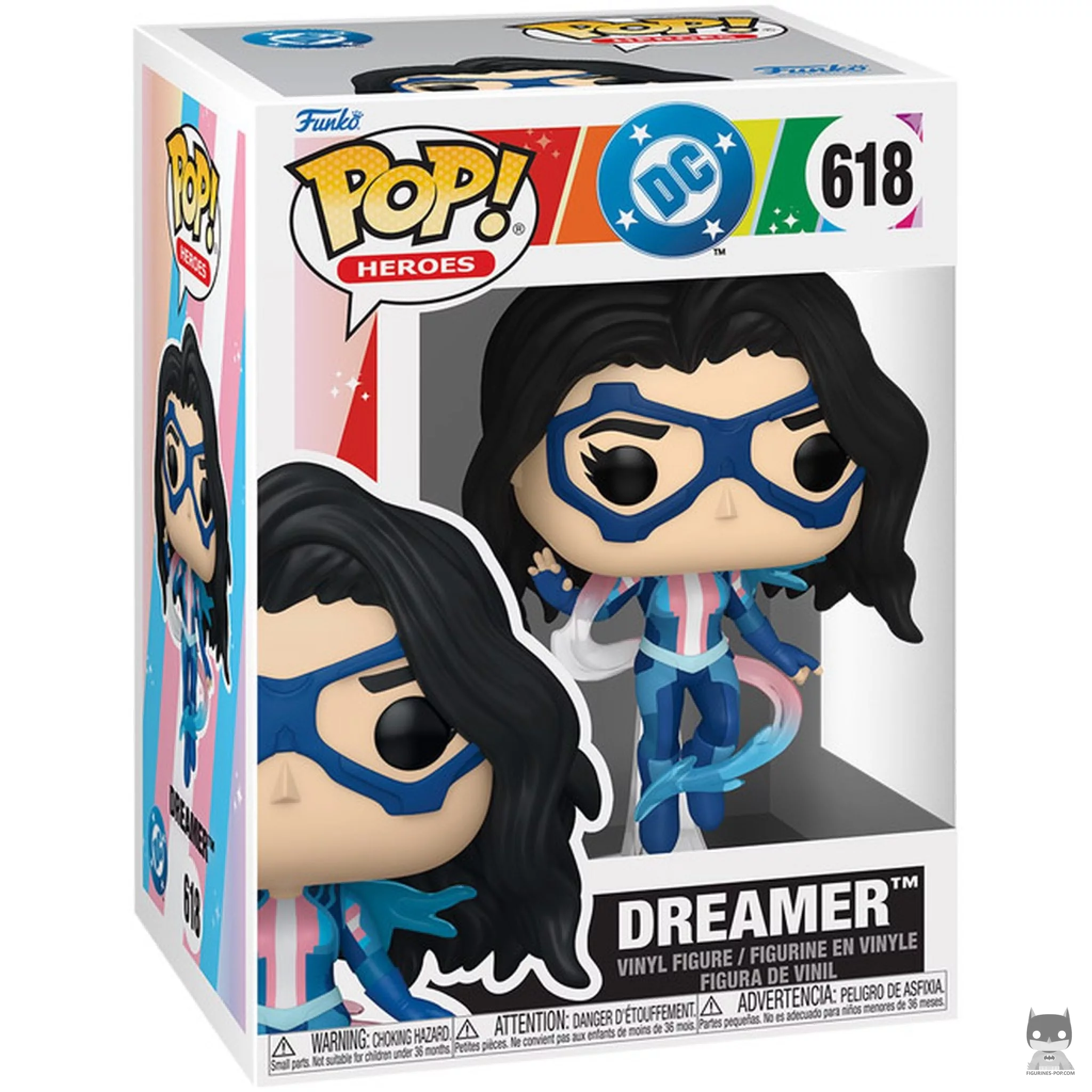 Dreamer (Pride) Funko Pop! figure in its box