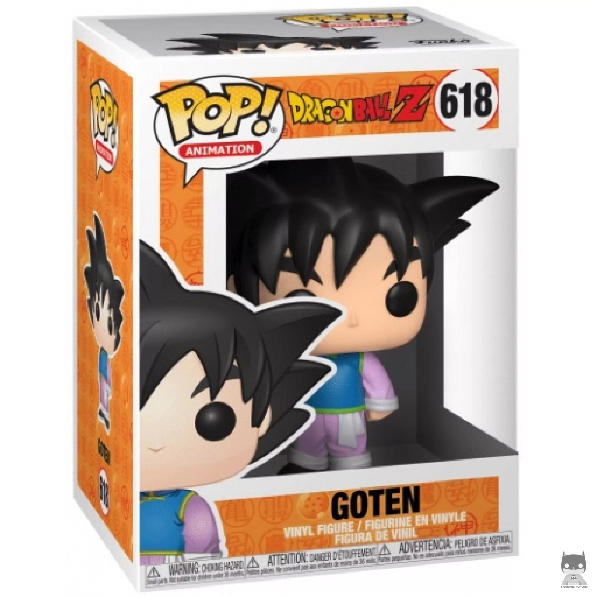 Goten Funko Pop! figure in its box