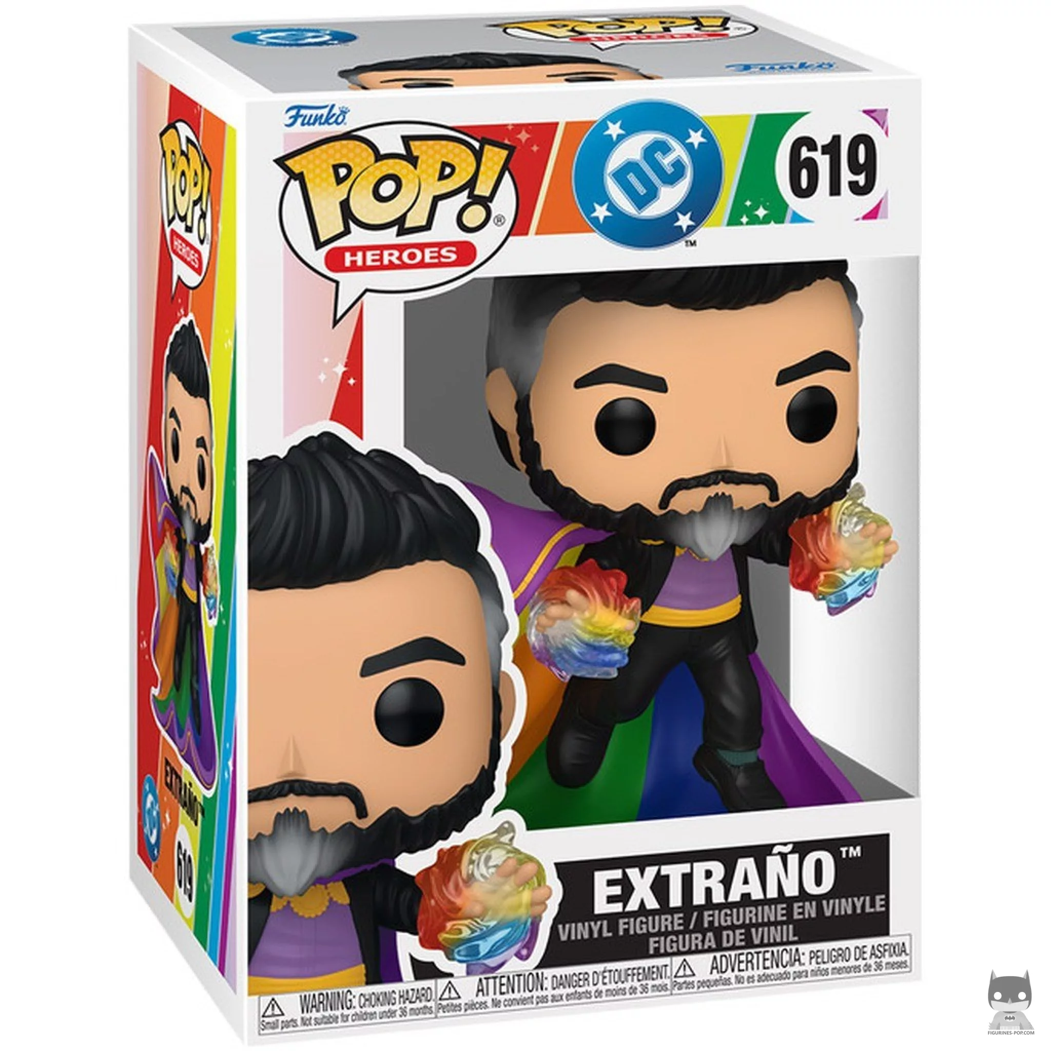 Extraño (Pride) Funko Pop! figure in its box