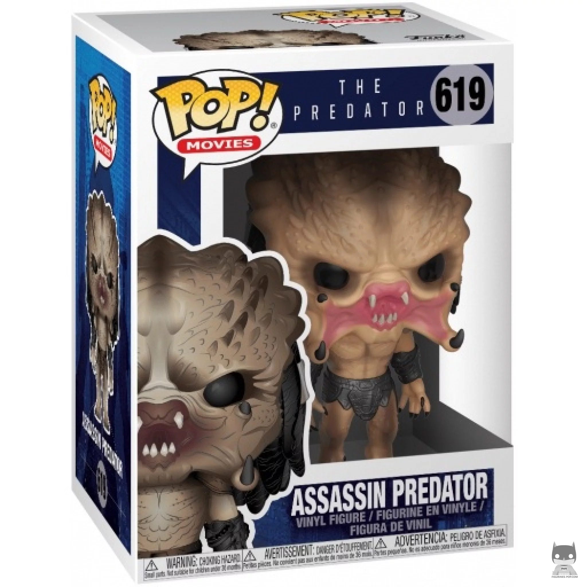 Assassin Predator Funko Pop! figure in its box