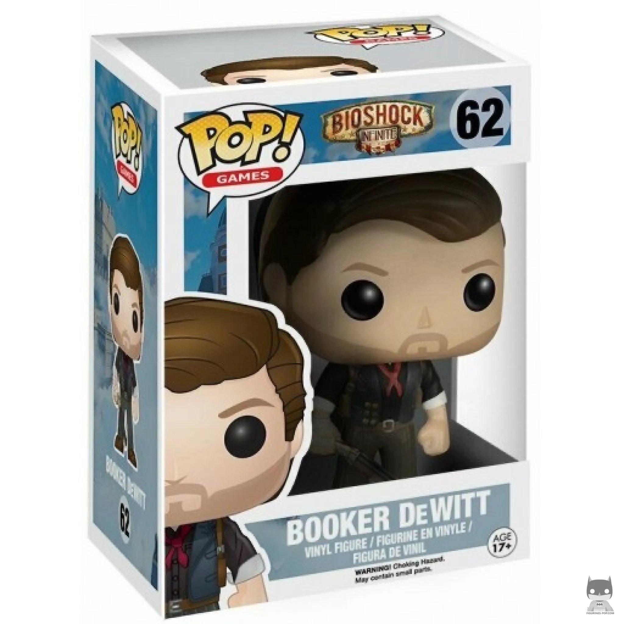 Booker DeWitt Funko Pop! figure in its box