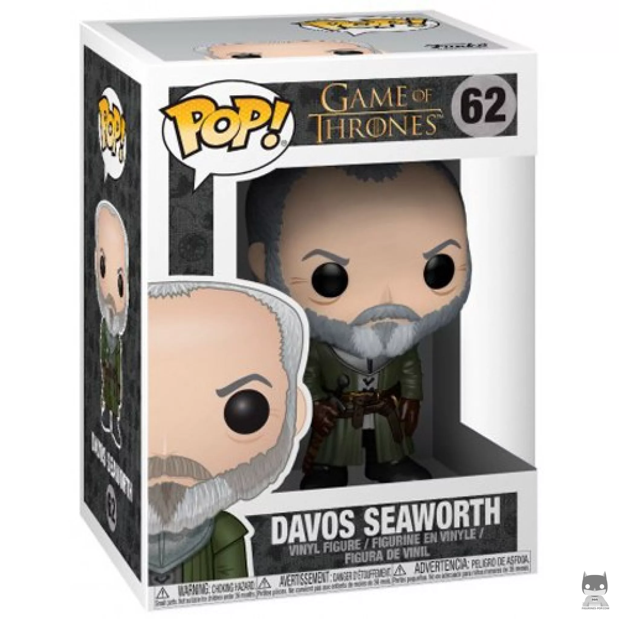 Davos Seaworth Funko Pop! figure in its box