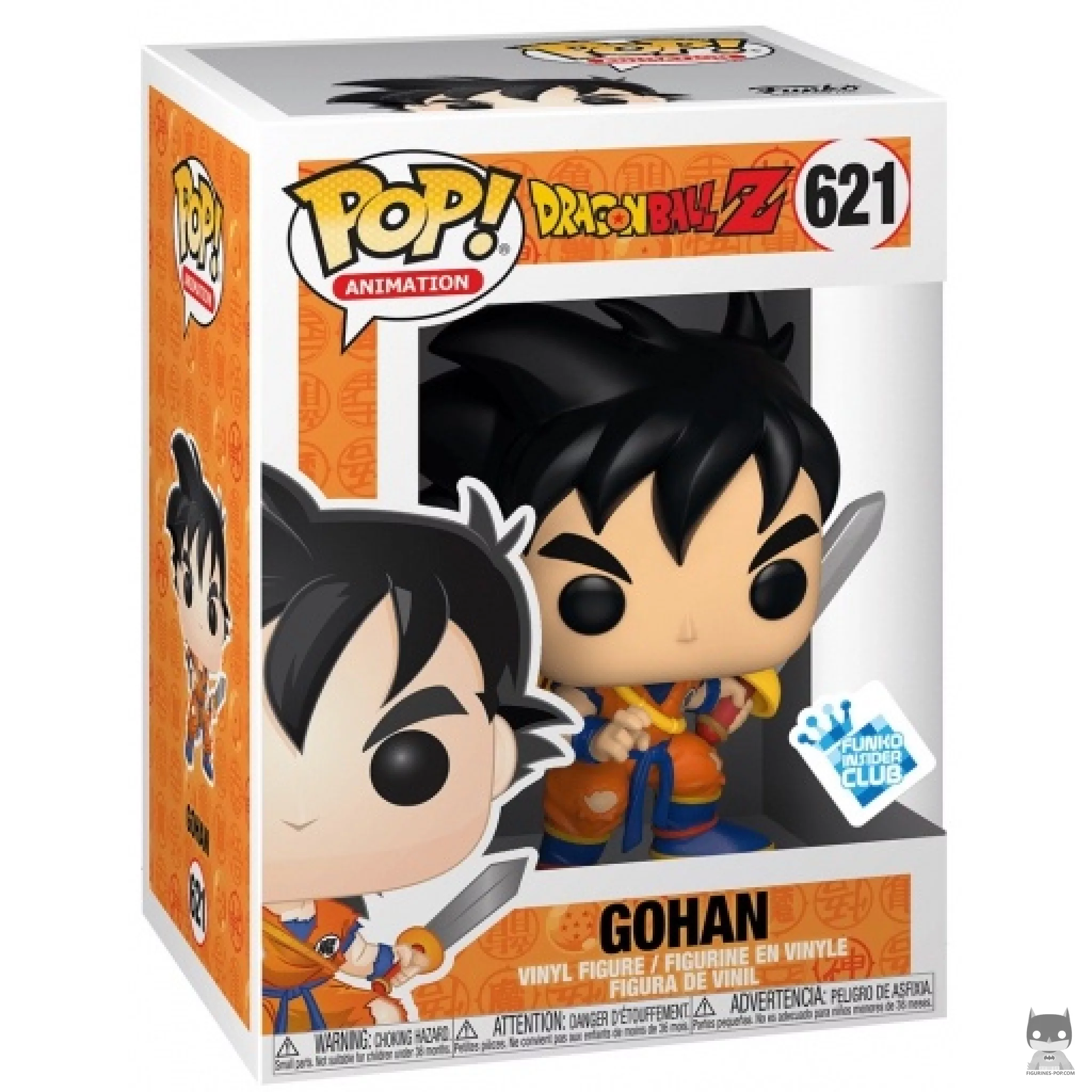 Gohan Funko Pop! figure in its box