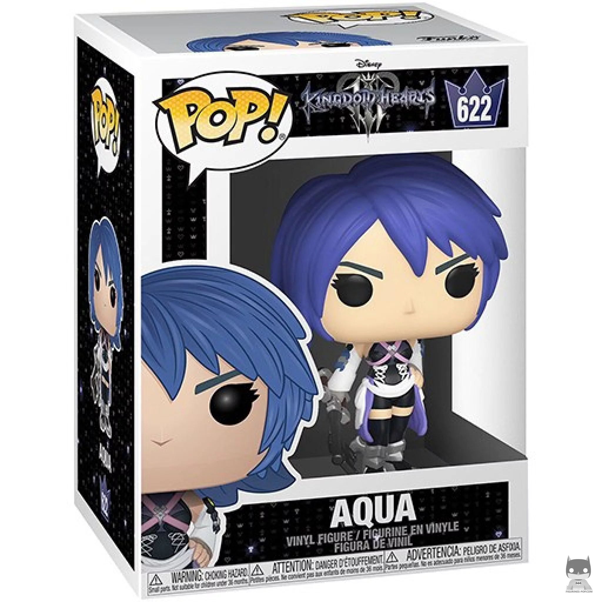 Aqua Funko Pop! figure in its box