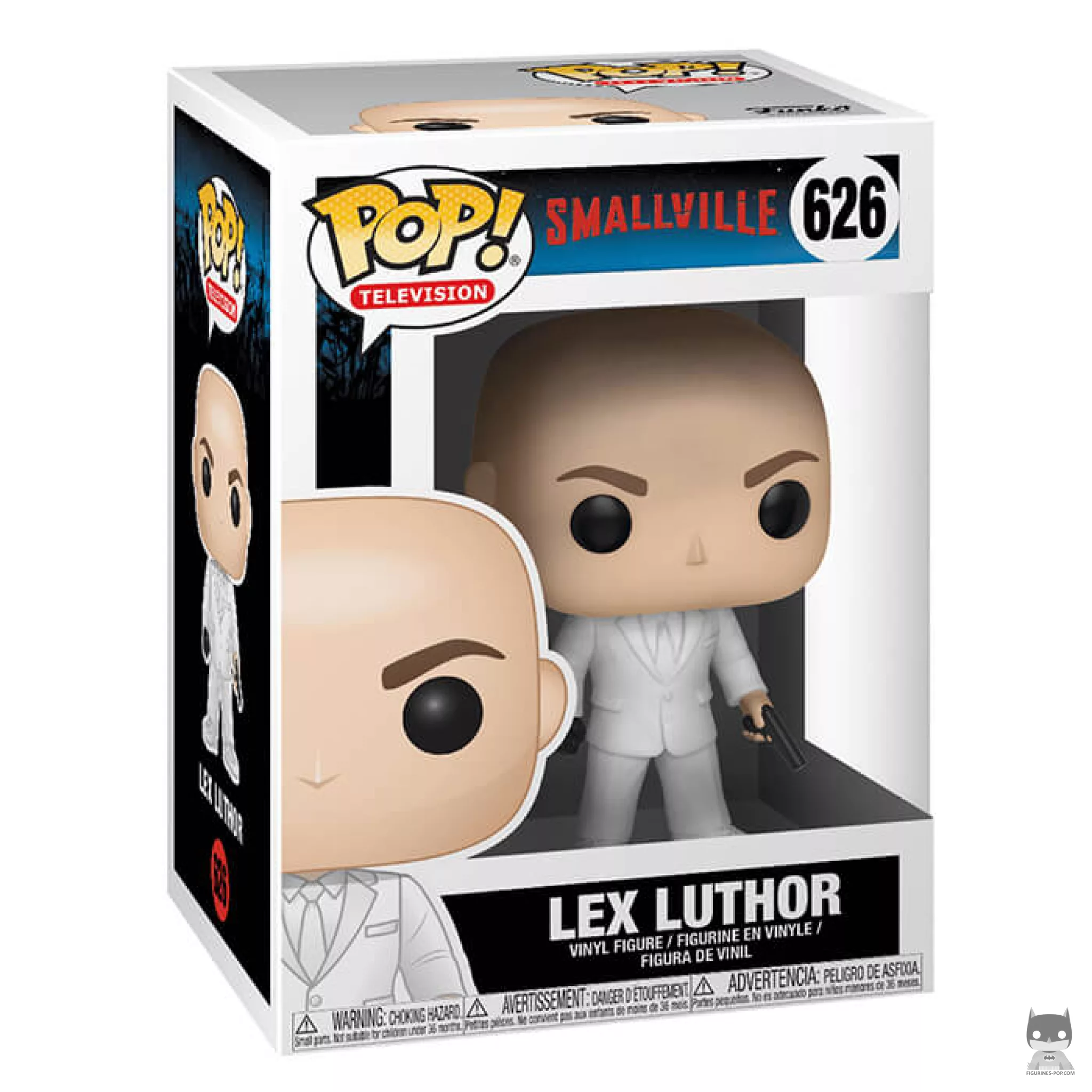 Lex Luthor Funko Pop! figure in its box