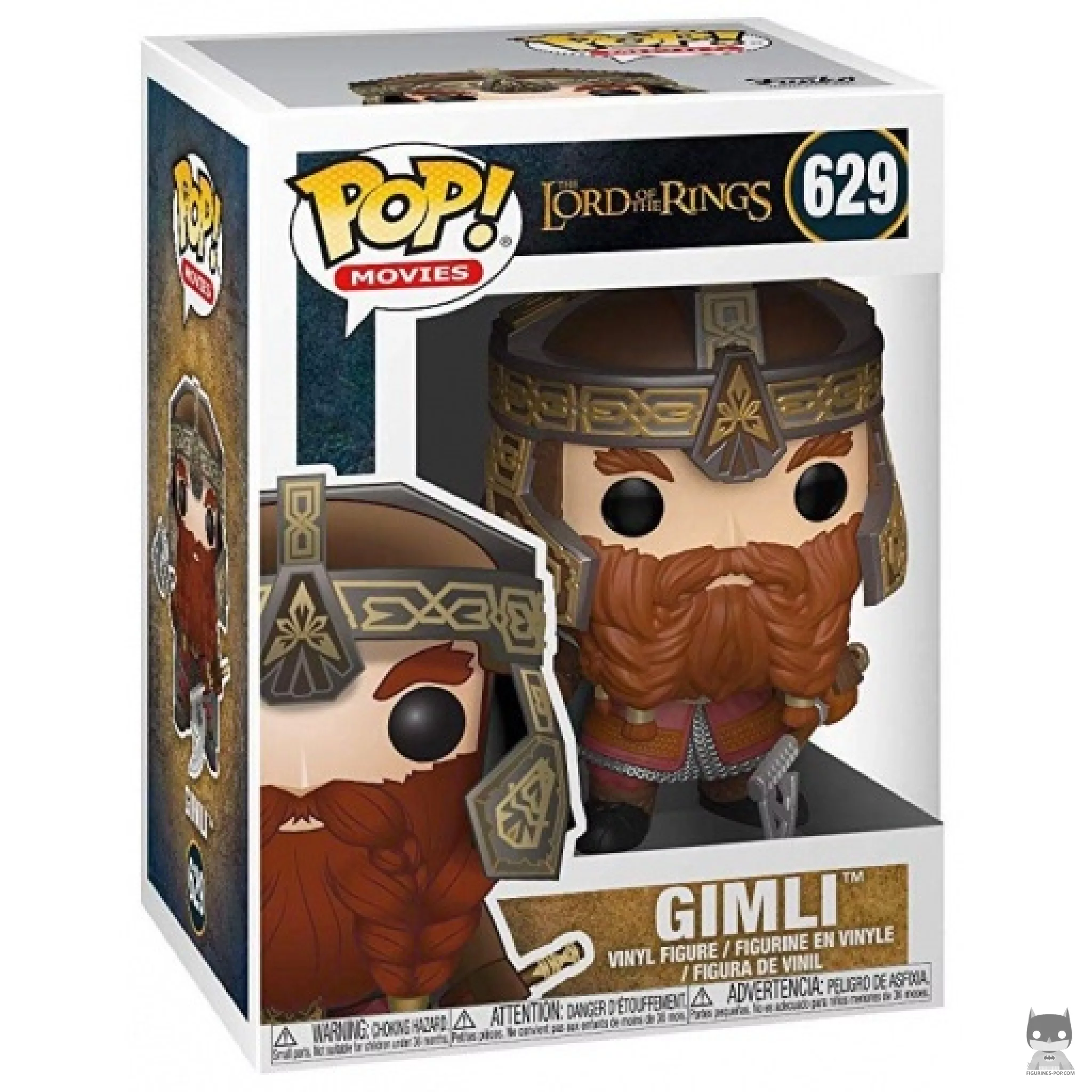 Gimli Funko Pop! figure in its box