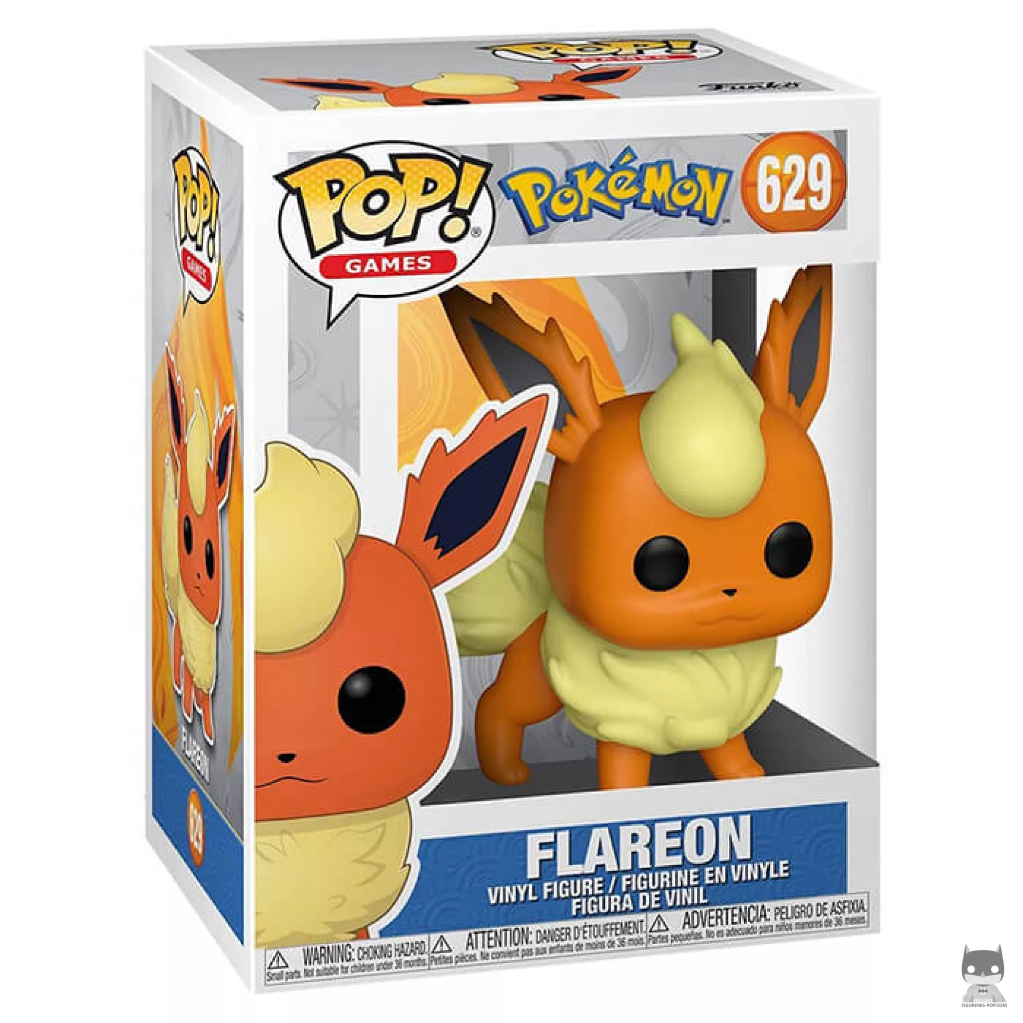 Flareon Funko Pop! figure in its box