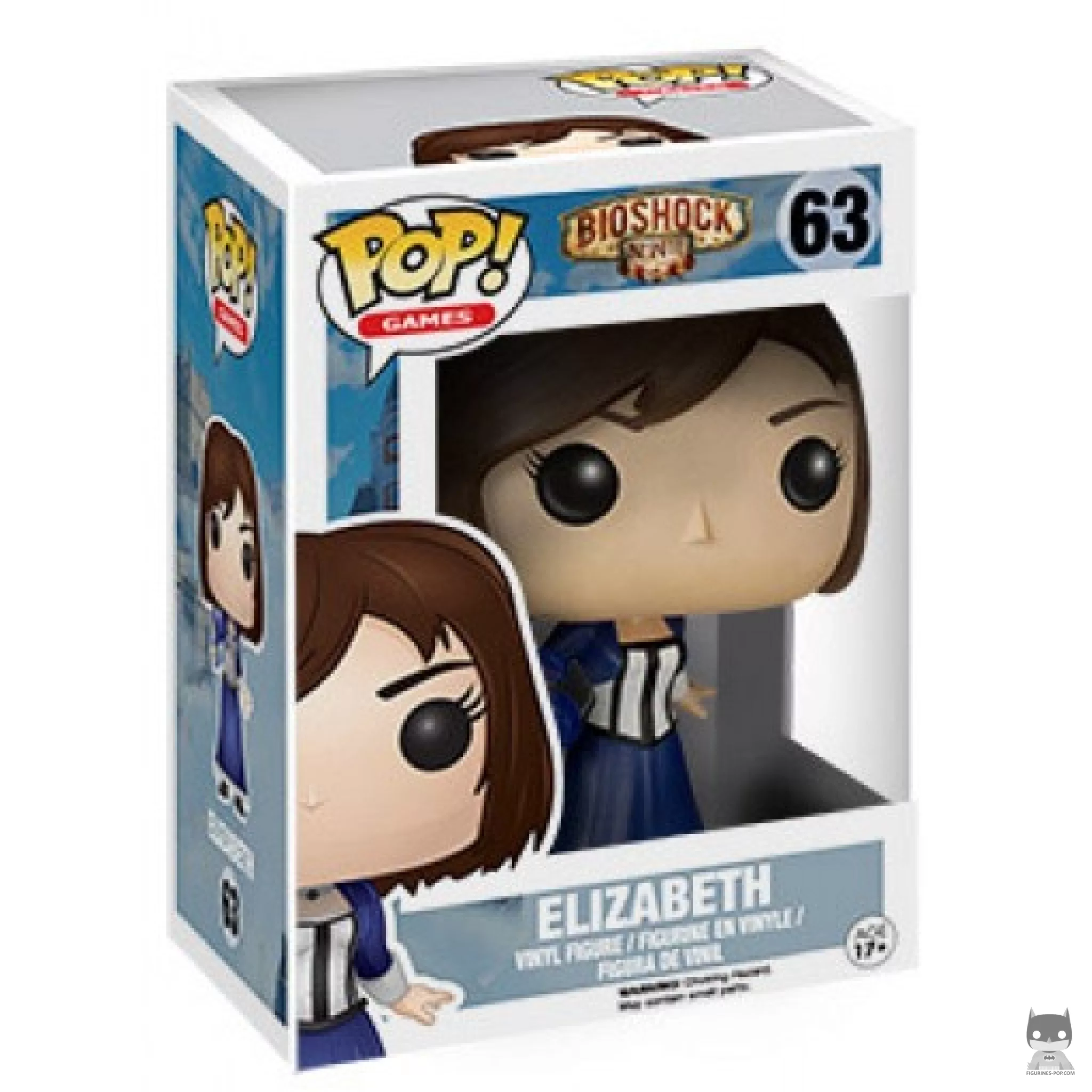 Elizabeth Comstock Funko Pop! figure in its box