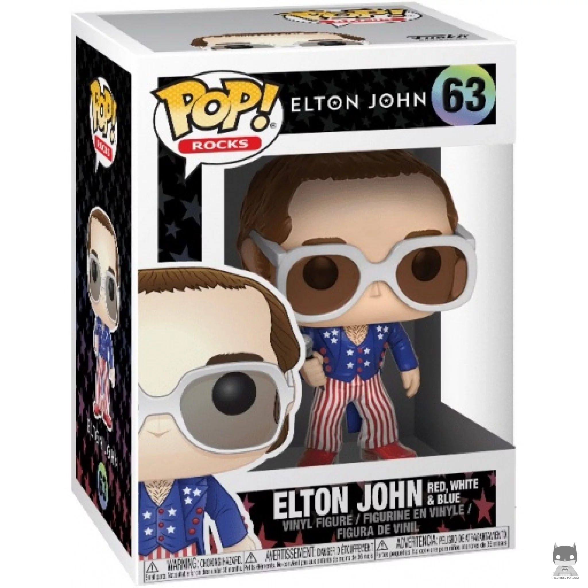 Elton John (USA) Funko Pop! figure in its box
