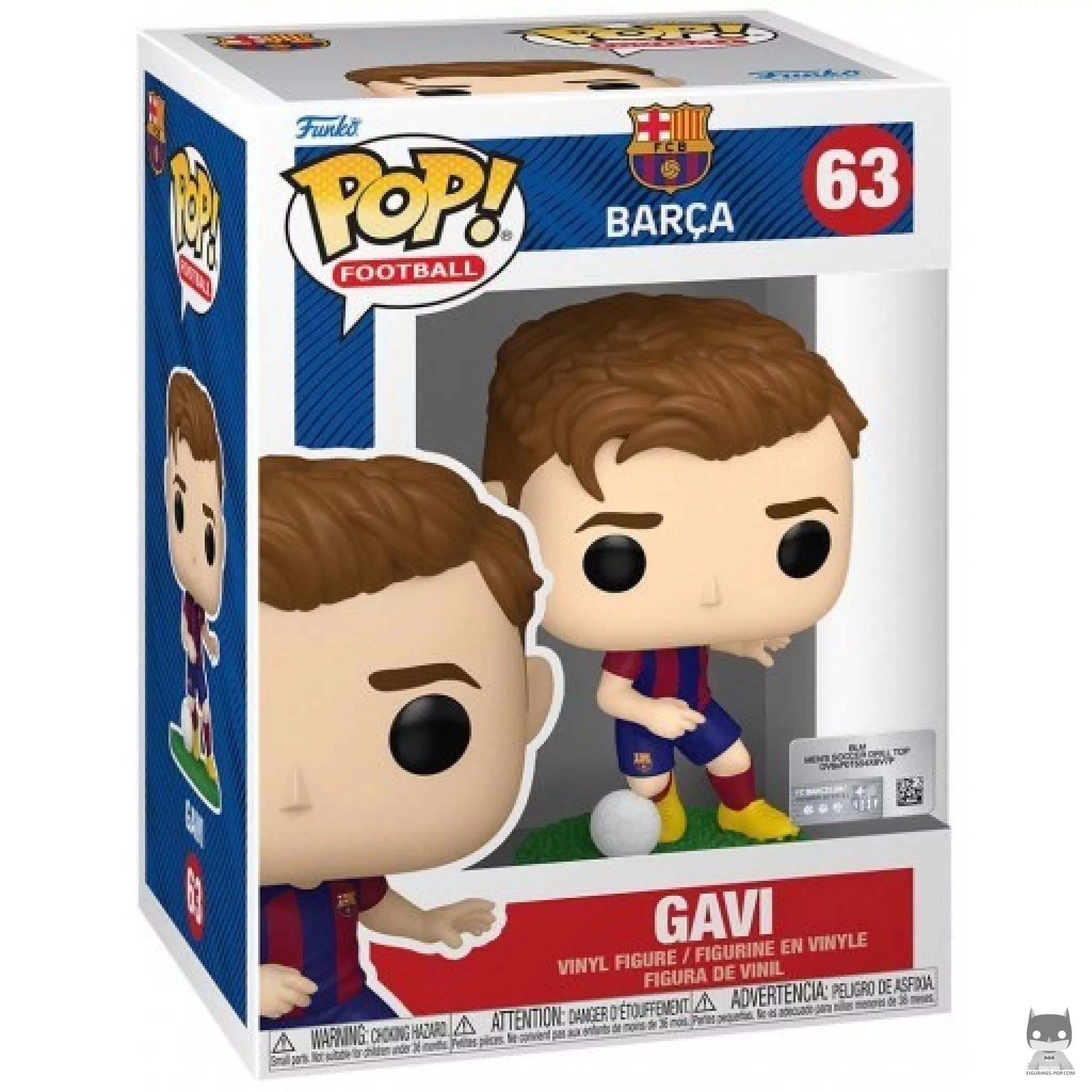 Gavi (FC Barcelona) Funko Pop! figure in its box