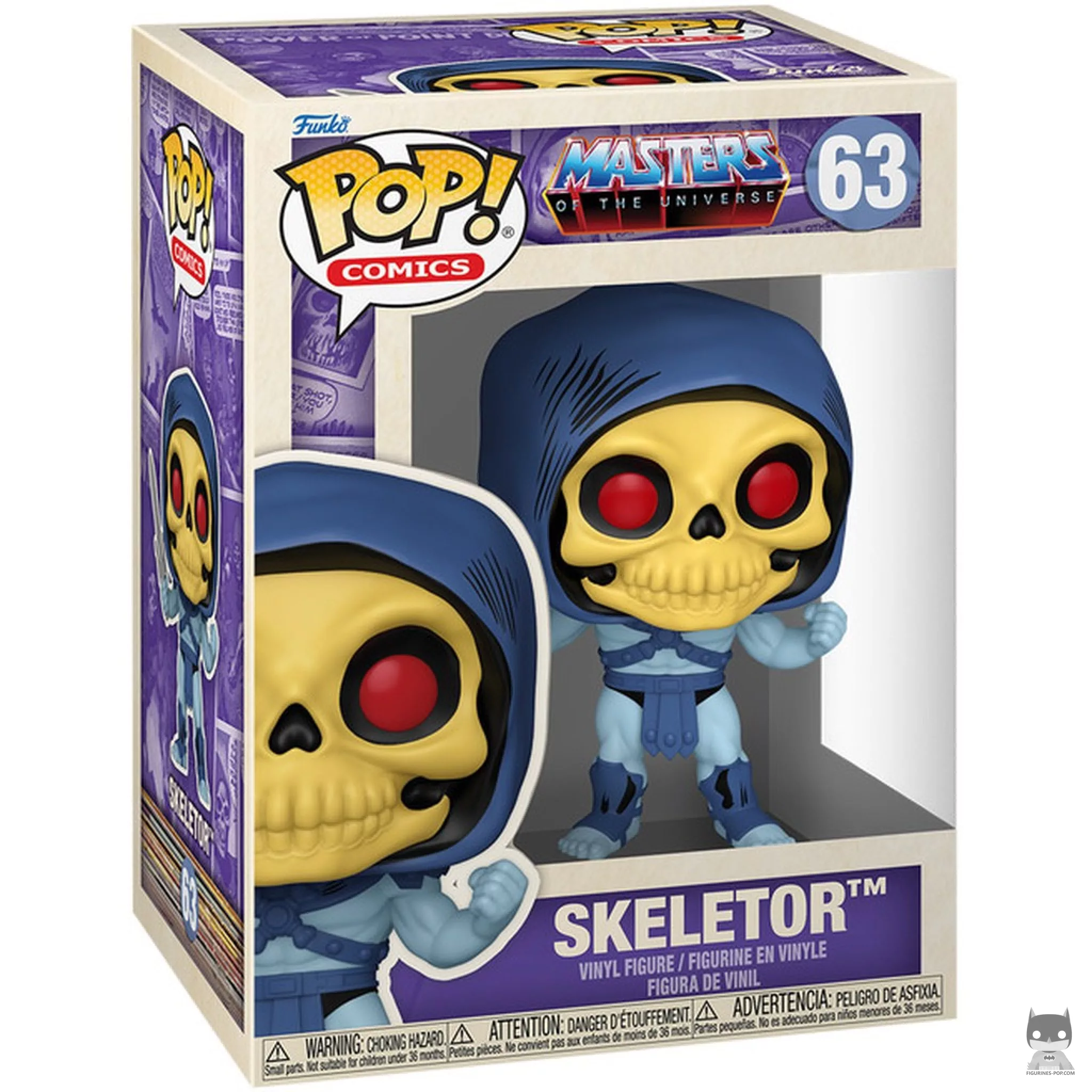 Skeletor (Vintage) Funko Pop! figure in its box