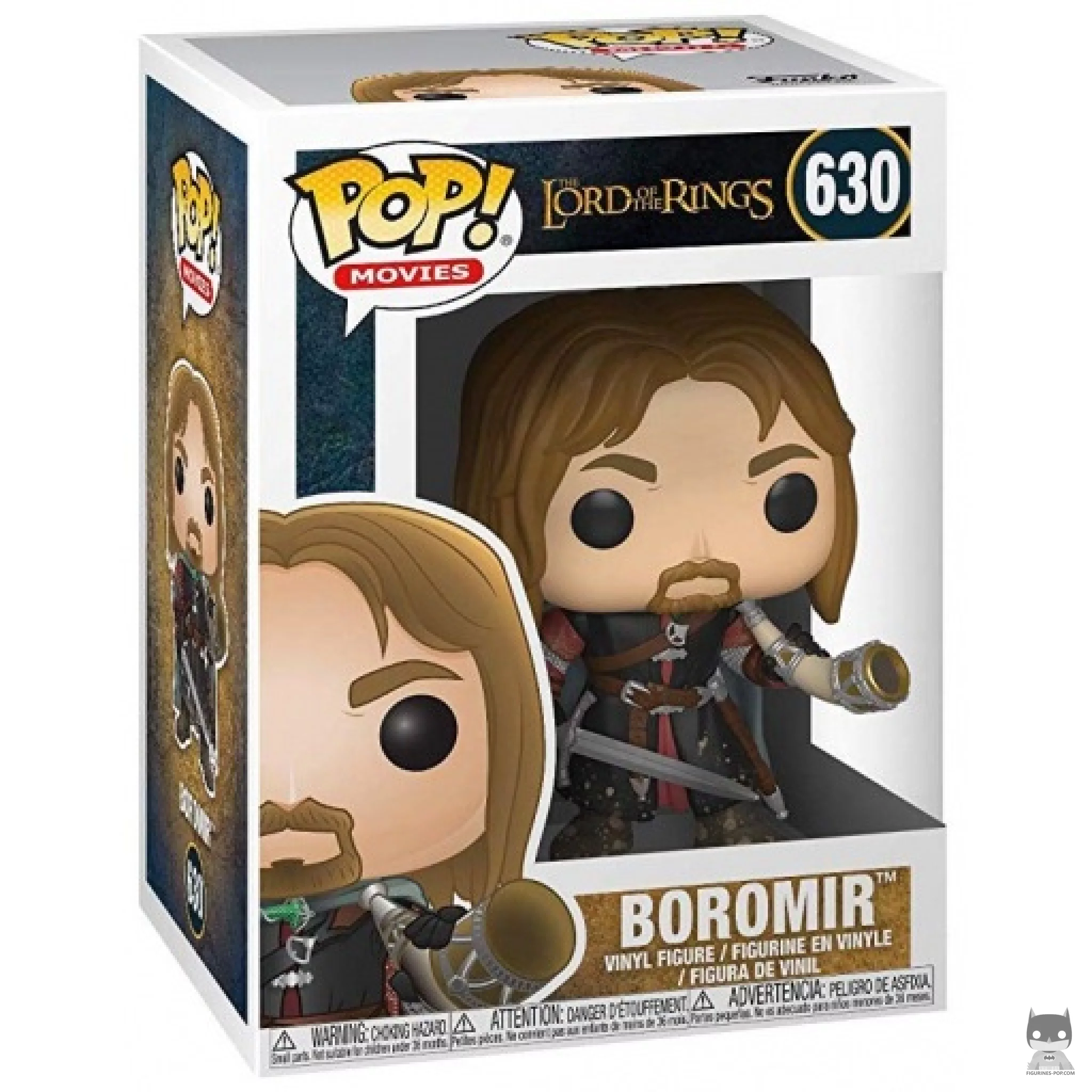 Boromir Funko Pop! figure in its box