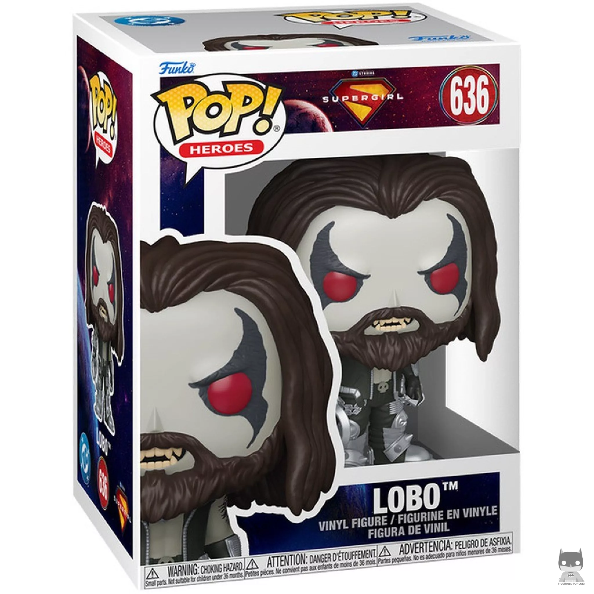 Lobo Funko Pop! figure in its box