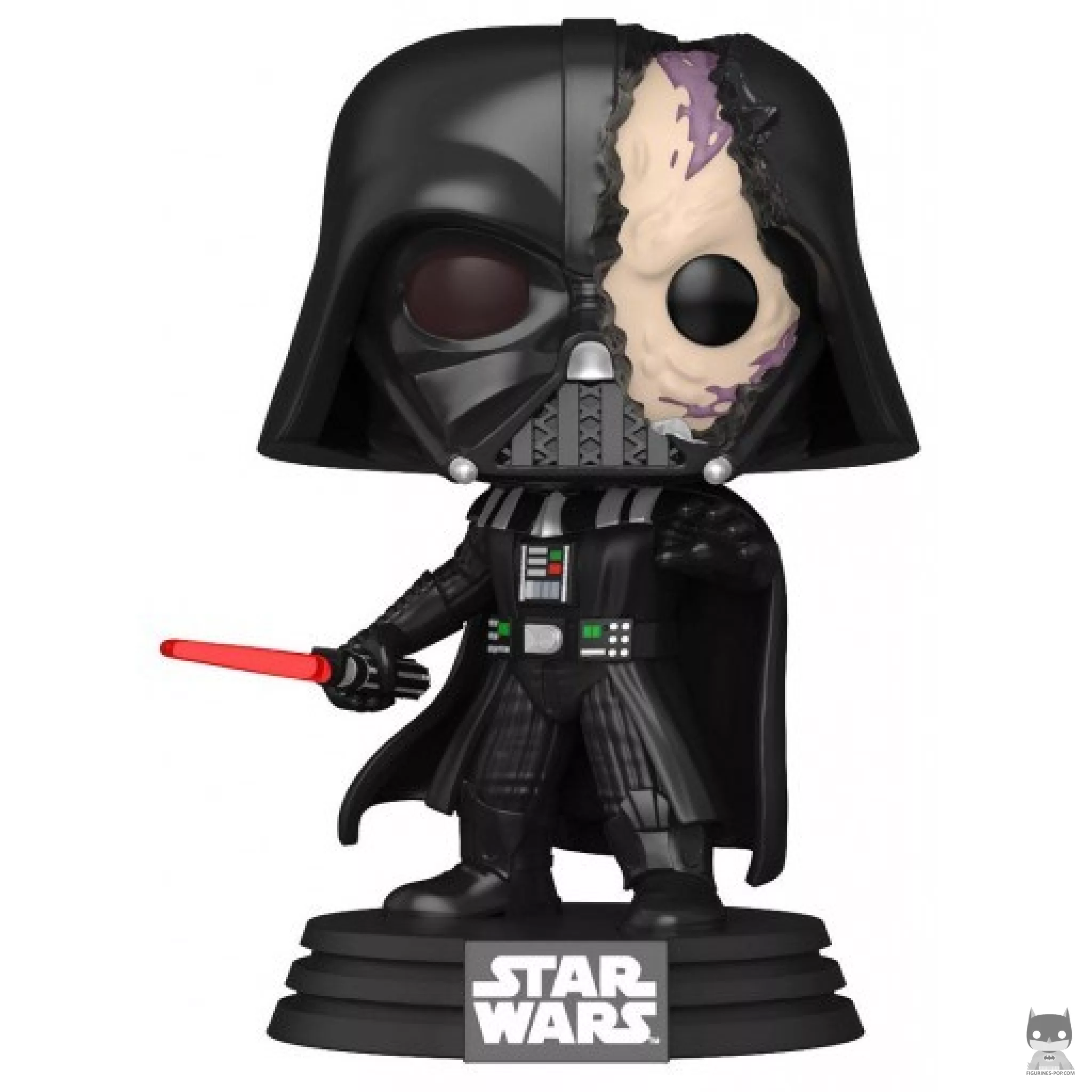 Darth Vader with Damaged Helmet Funko Pop! figure (Star Wars: Obi-Wan Kenobi)
