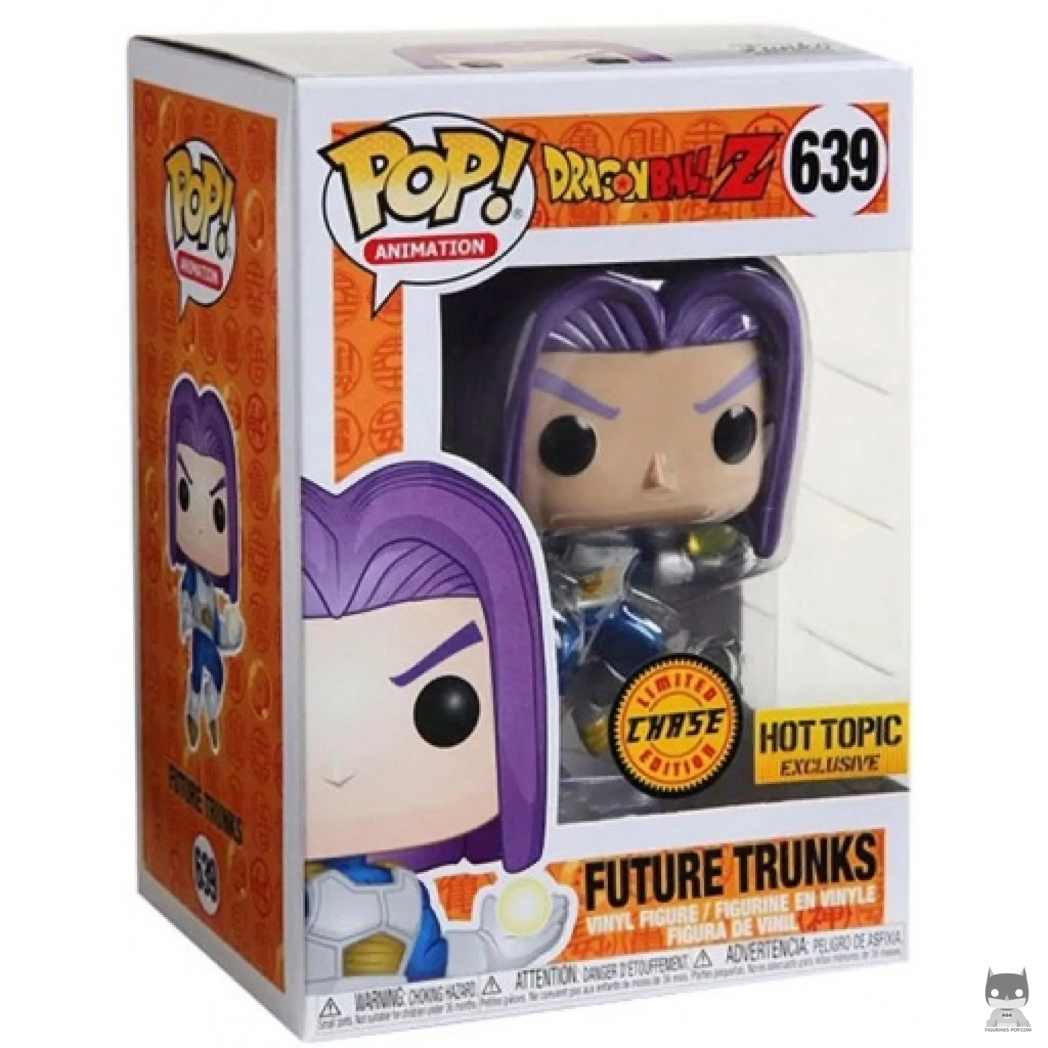 Future Trunks (Chase & Metallic) Funko Pop! figure in its box