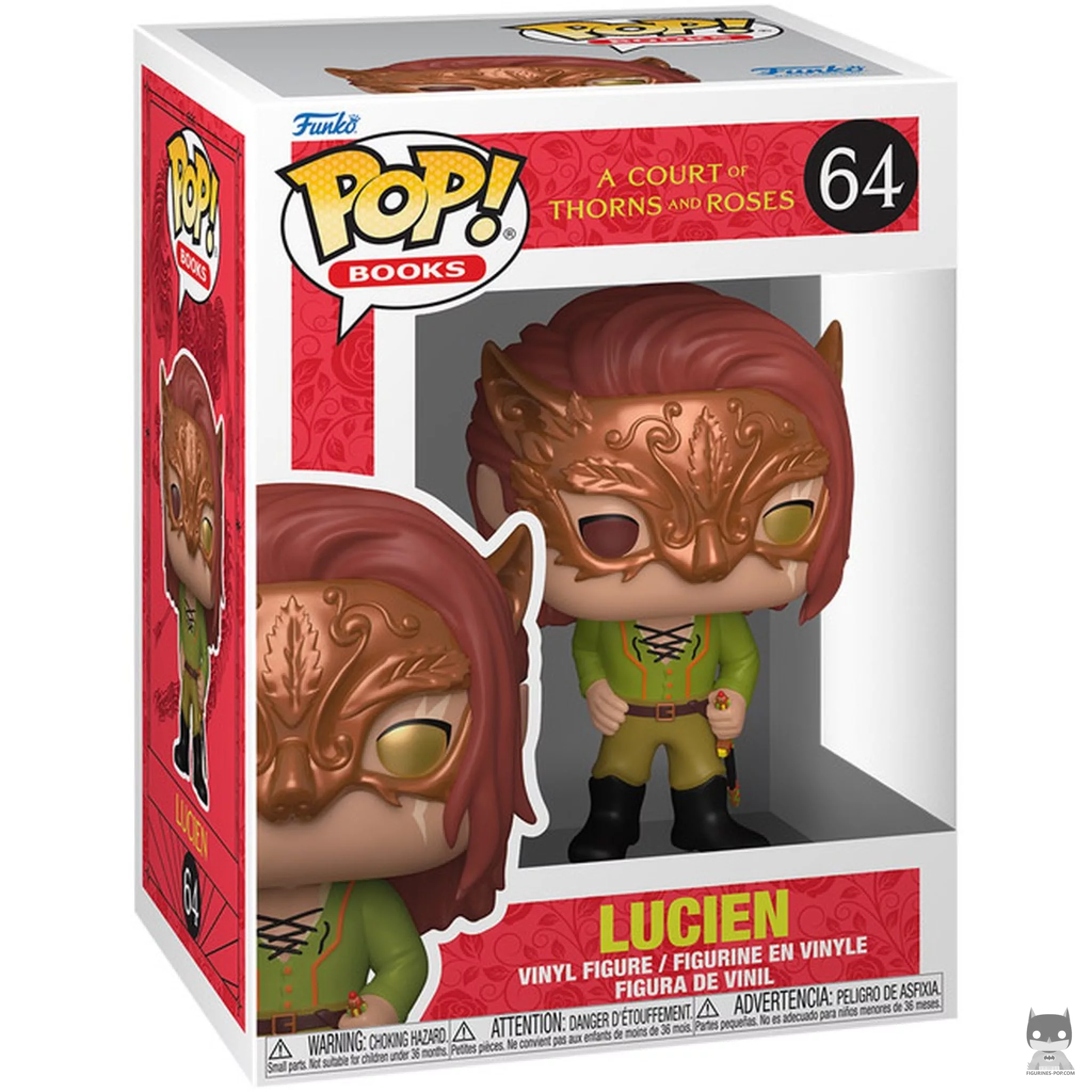 Lucien (Metallic) Funko Pop! figure in its box