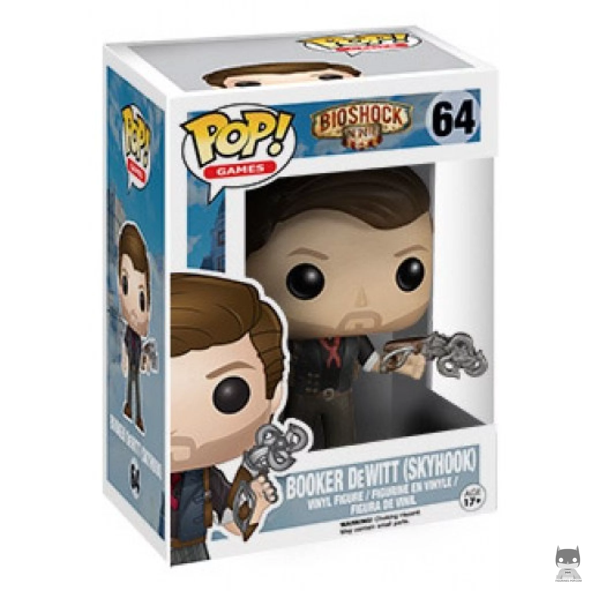 Booker DeWitt (Skyhook) Funko Pop! figure in its box