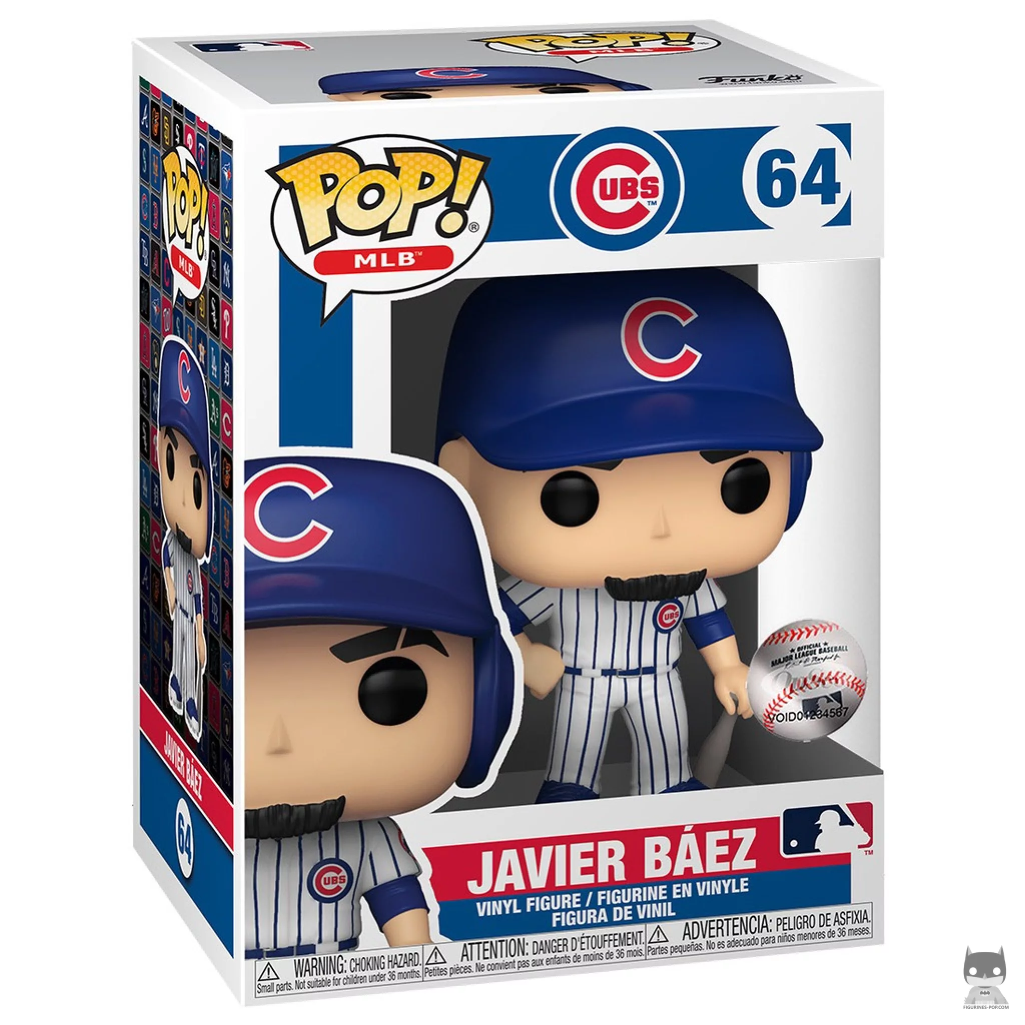 Javier Báez Funko Pop! figure in its box