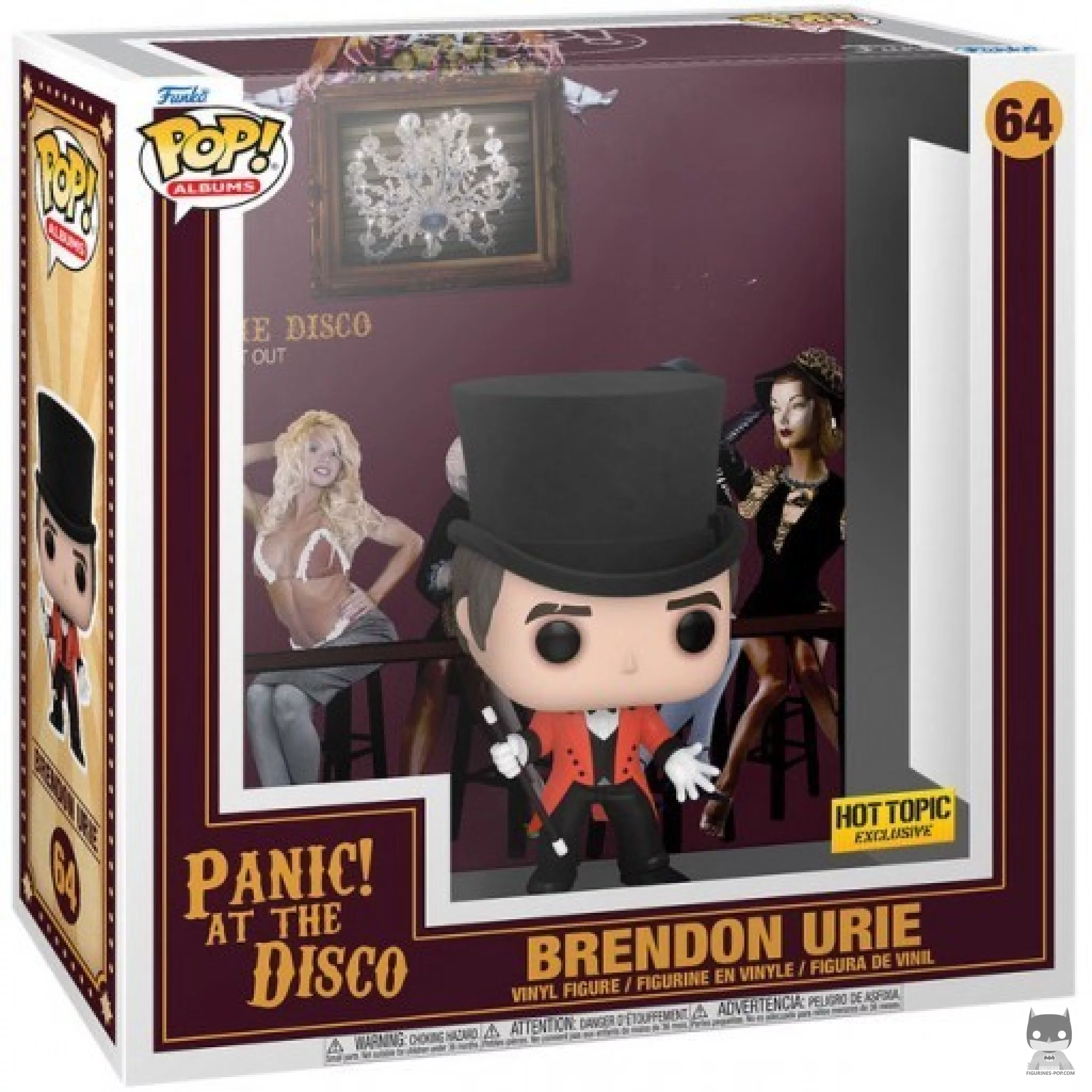 Brendon Urie Funko Pop! figure in its box