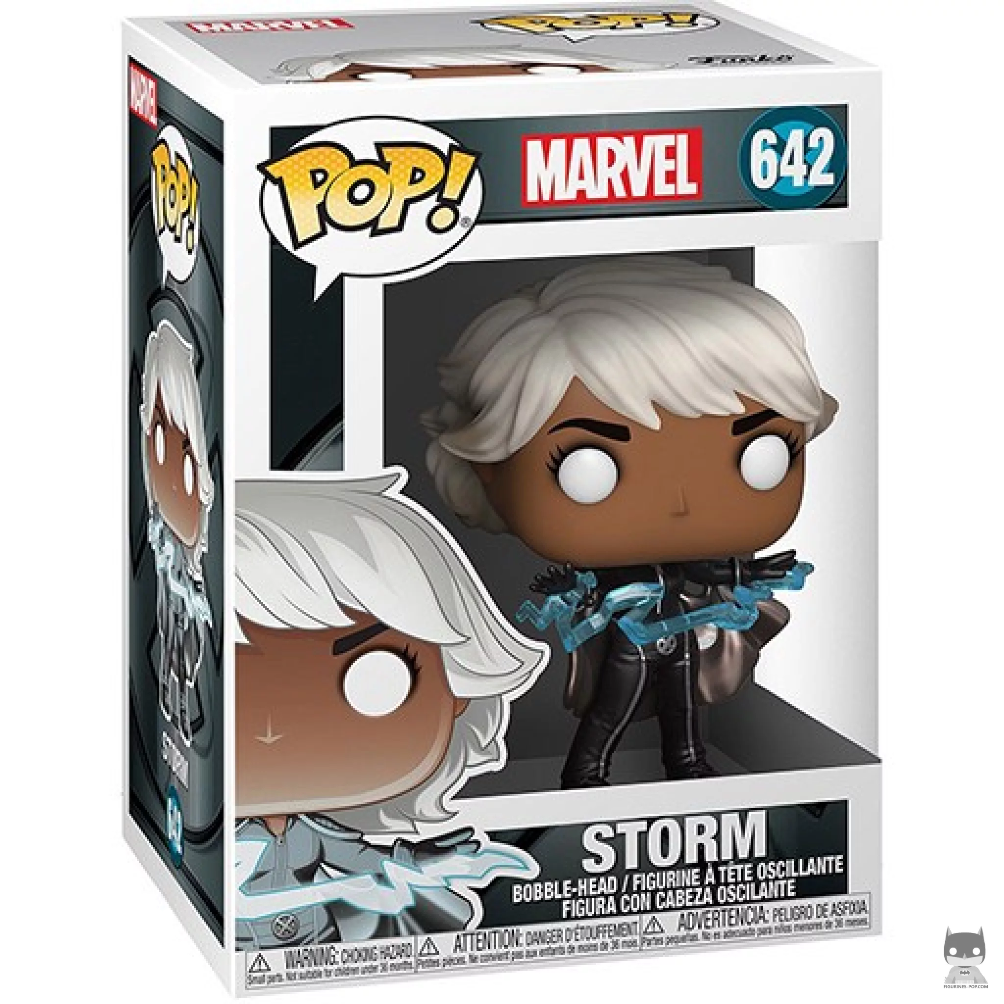 Storm Funko Pop! figure in its box
