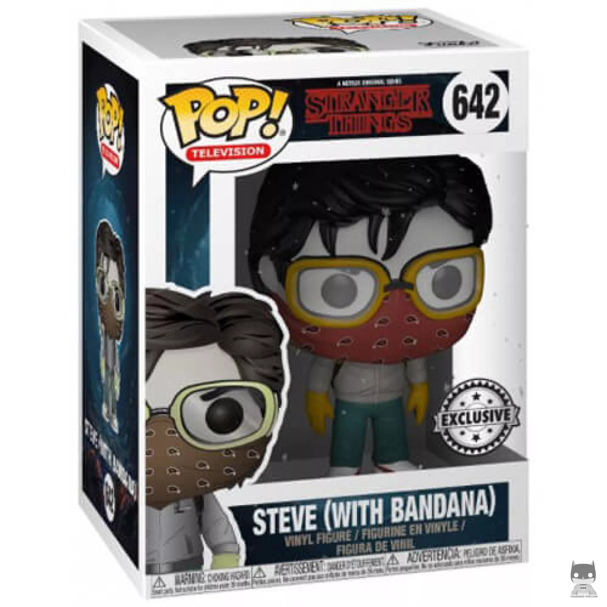 Steve with bandana Funko Pop! figure in its box