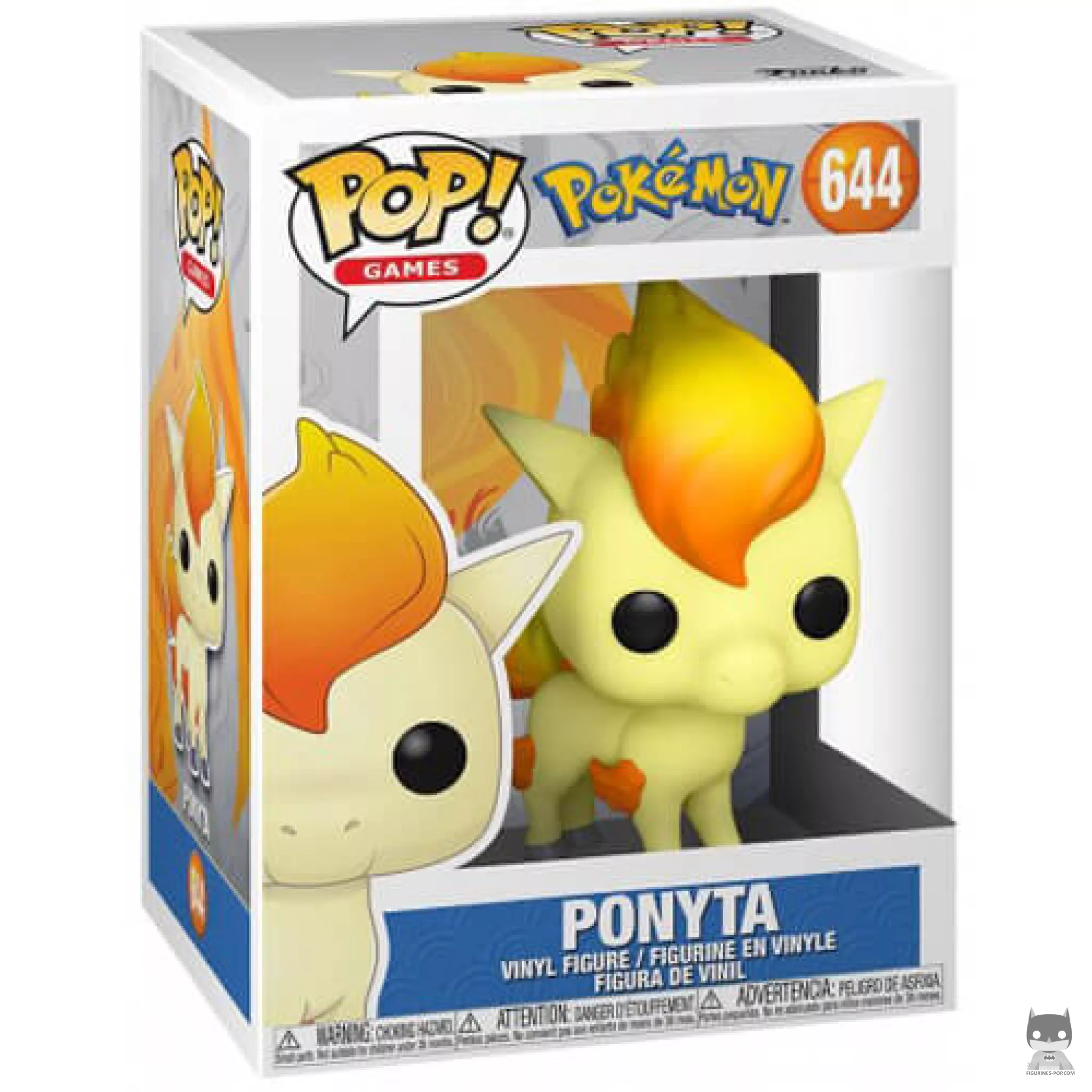 Ponyta Funko Pop! figure in its box
