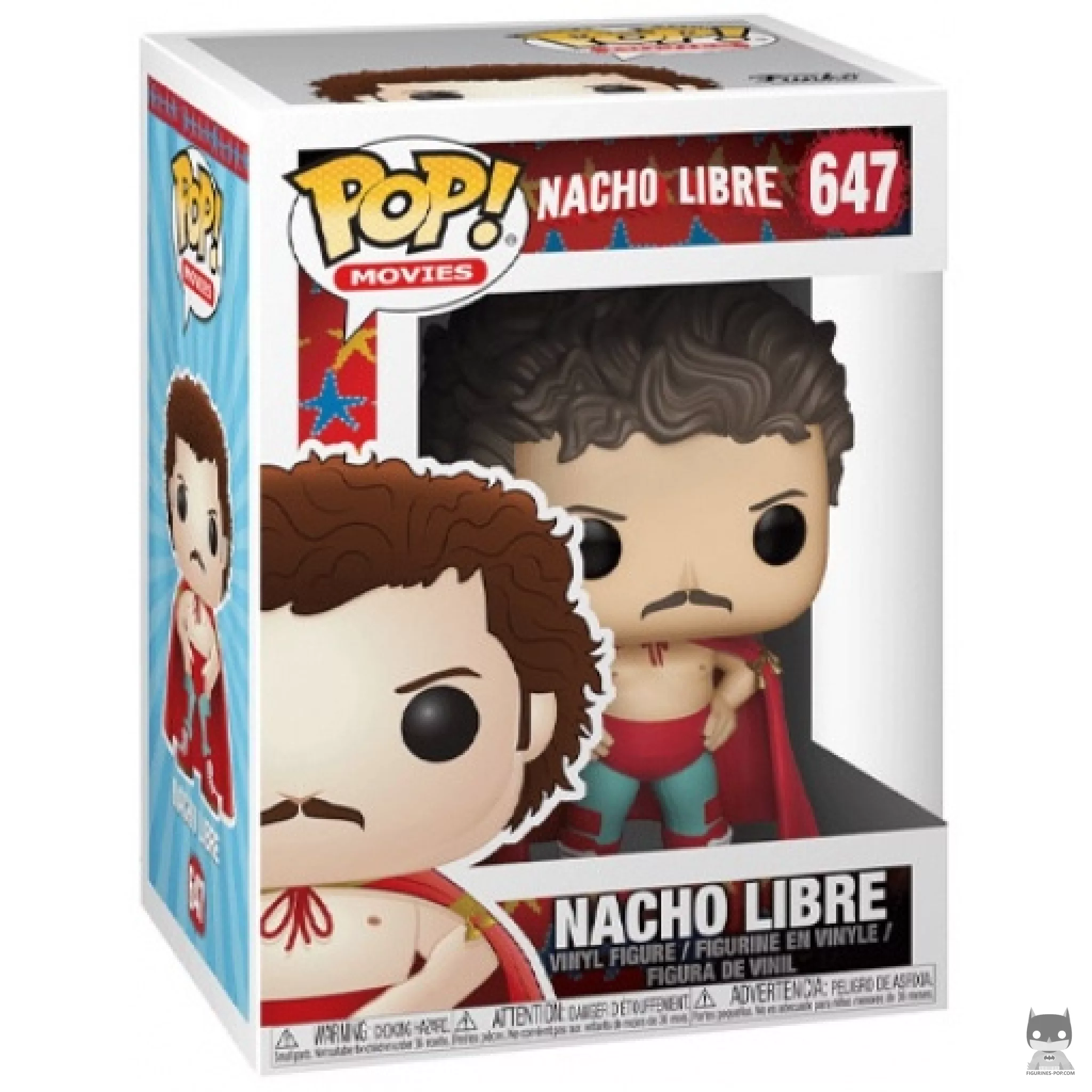 Nacho Libre Funko Pop! figure in its box