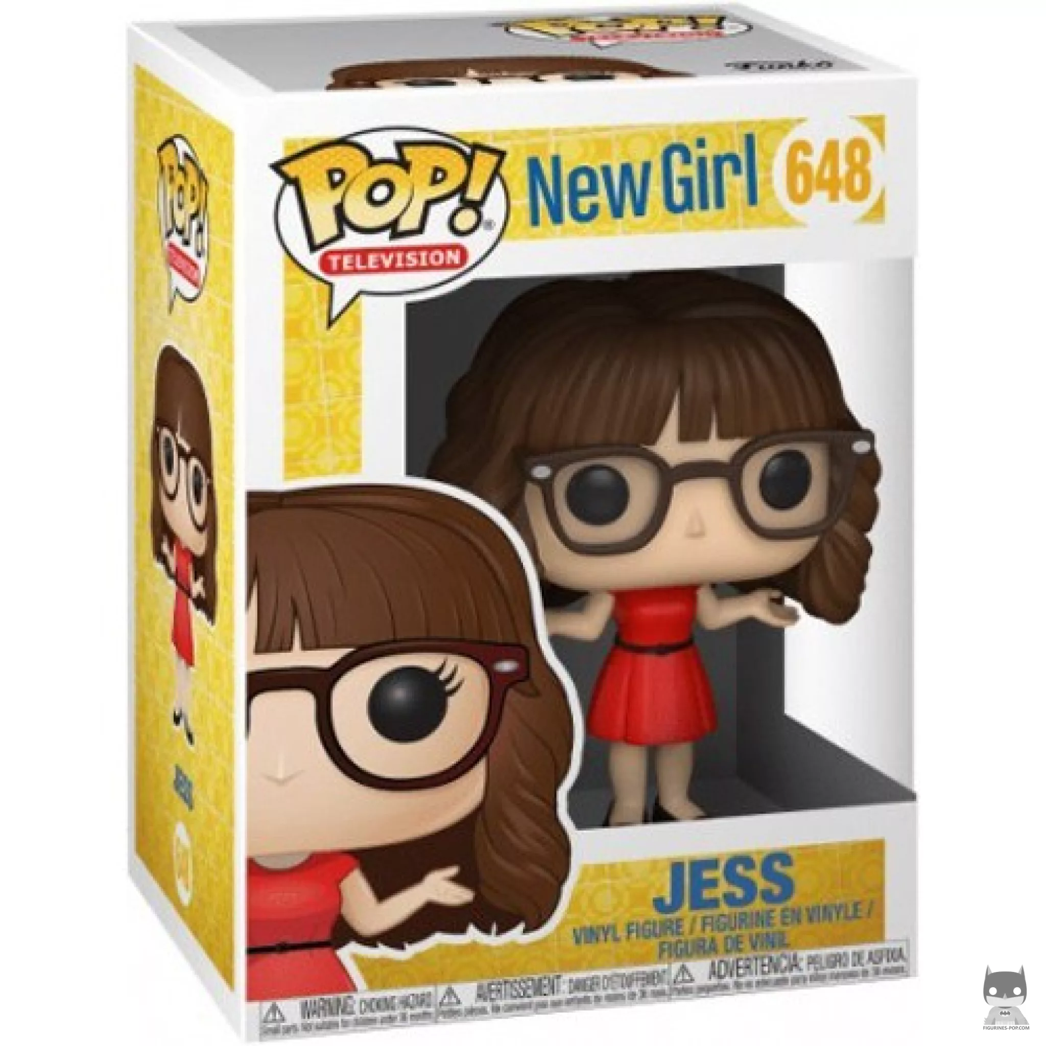 Jess Day Funko Pop! figure in its box