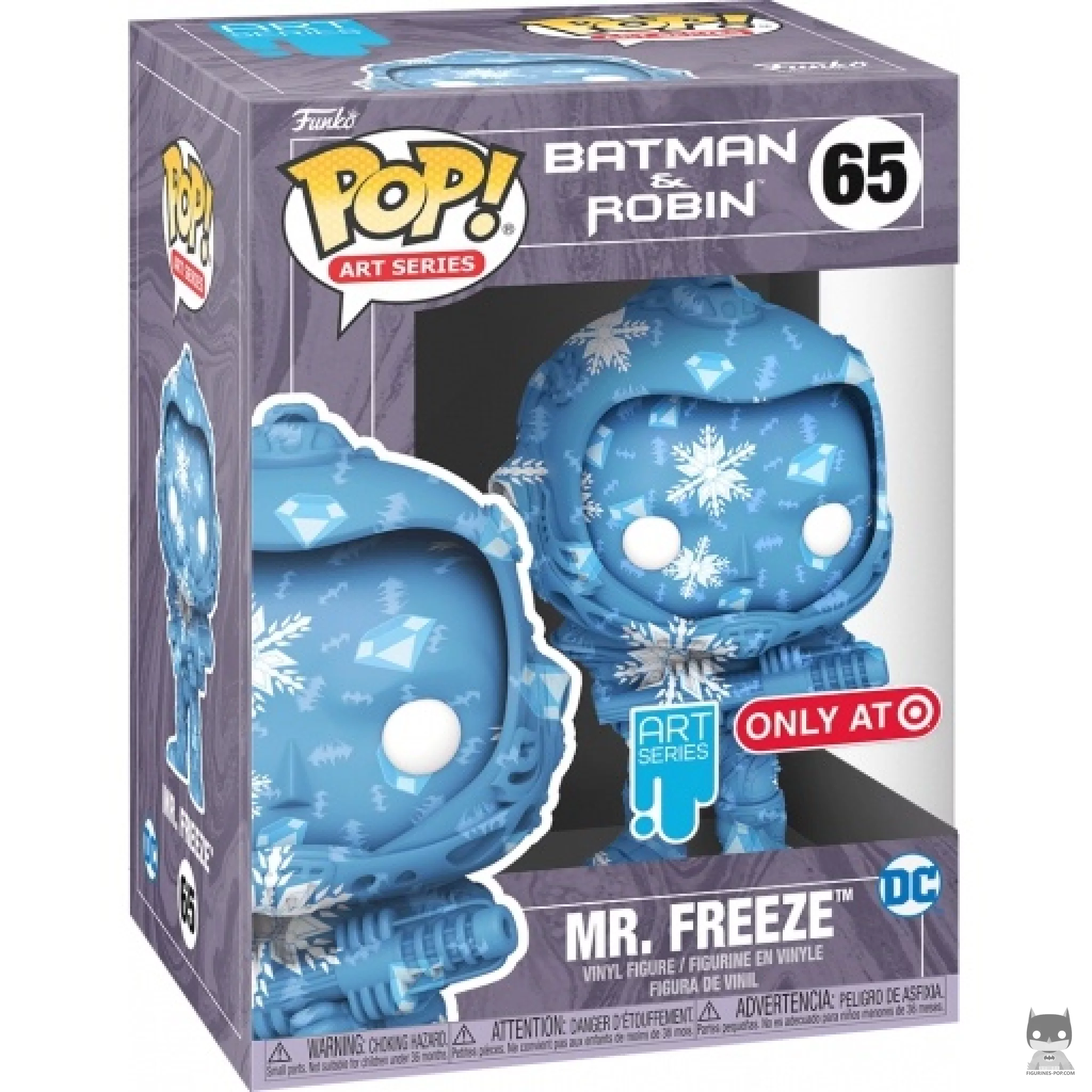 Mr. Freeze (Batman & Robin) Funko Pop! figure in its box