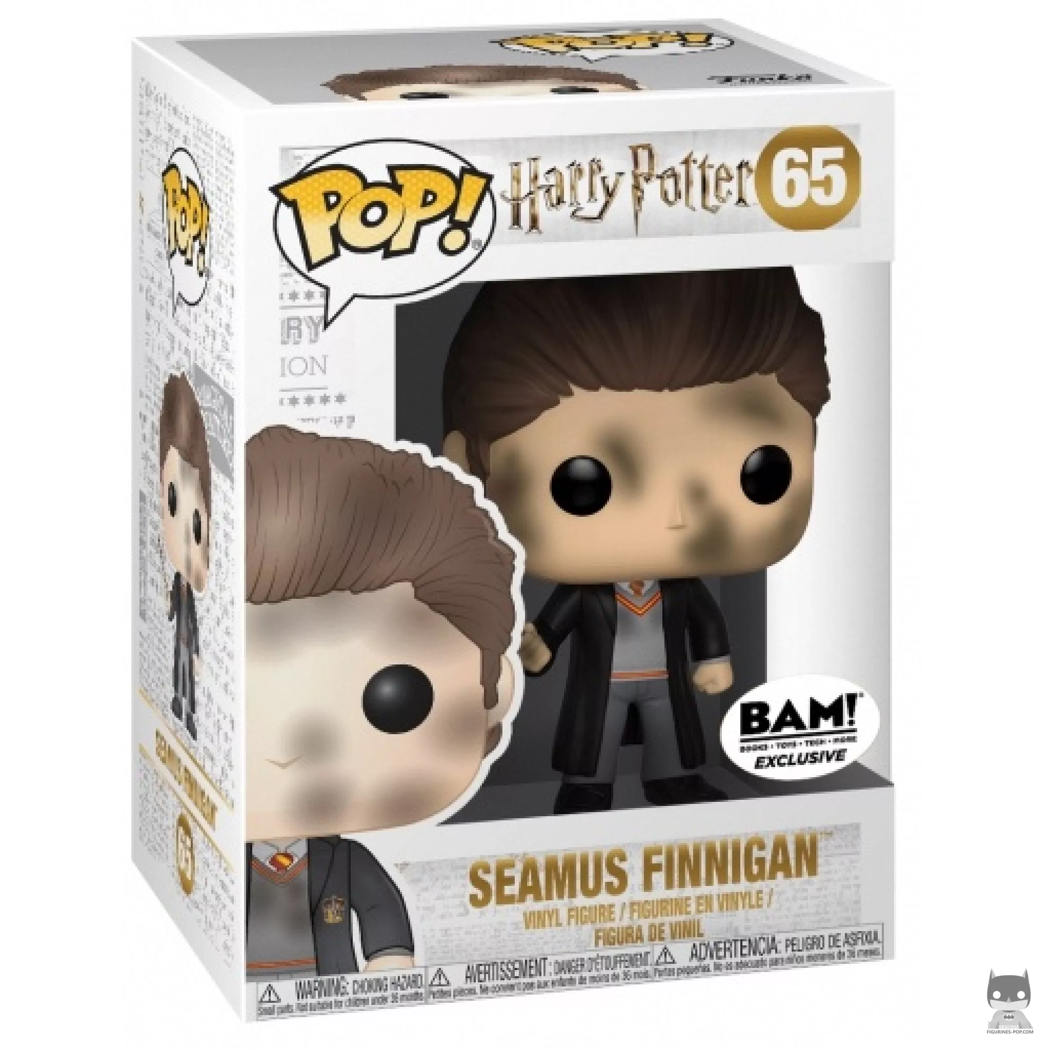 Seamus Finnigan Funko Pop! figure in its box