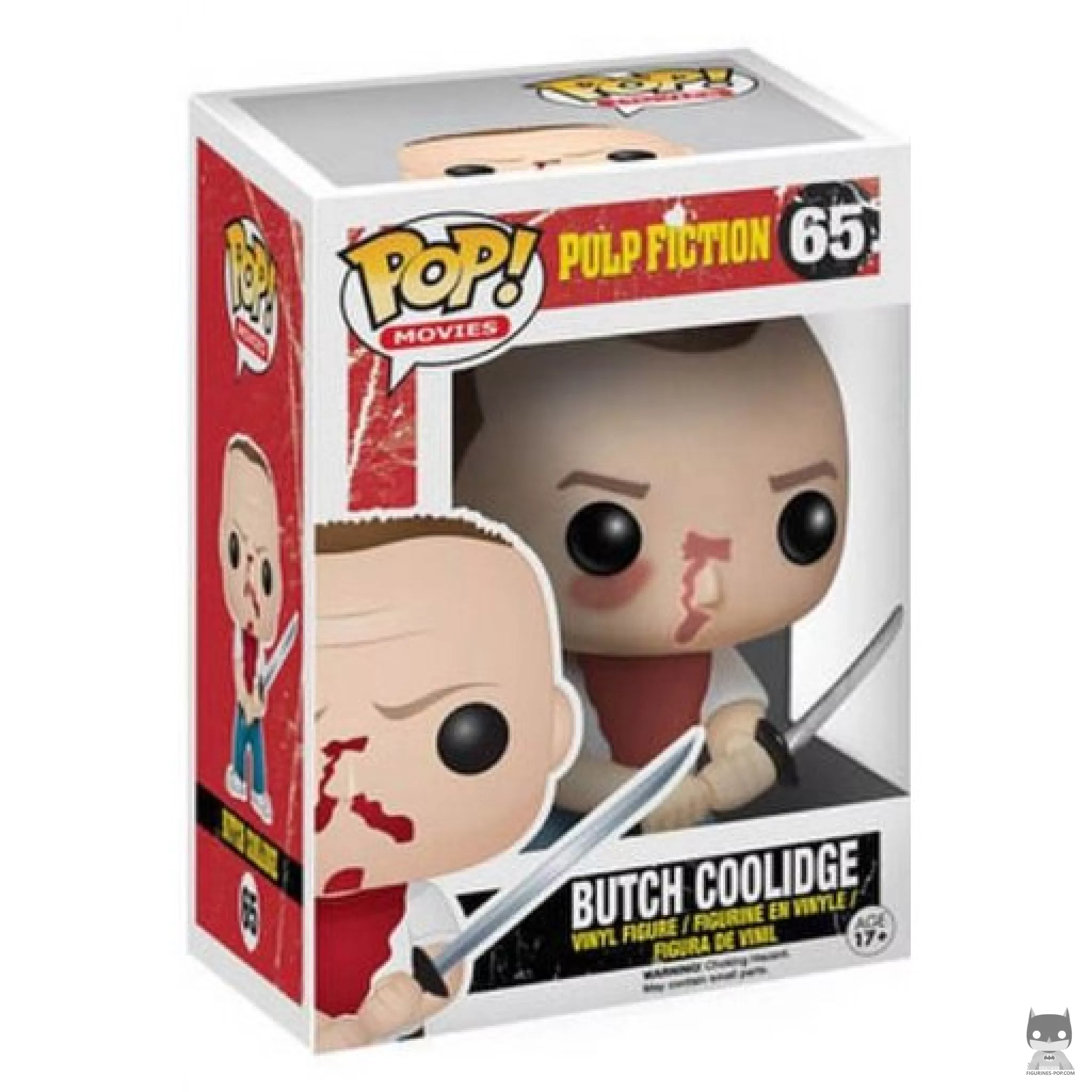 Butch Coolidge (Bloody) Funko Pop! figure in its box