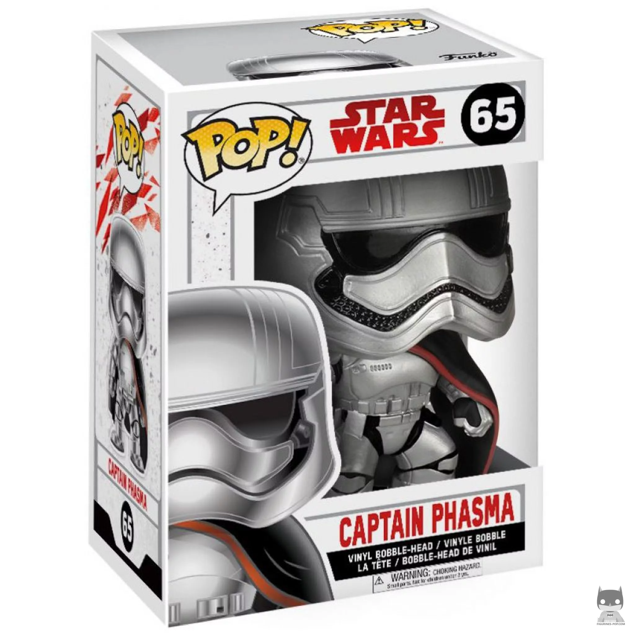 Captain Phasma Funko Pop! figure in its box