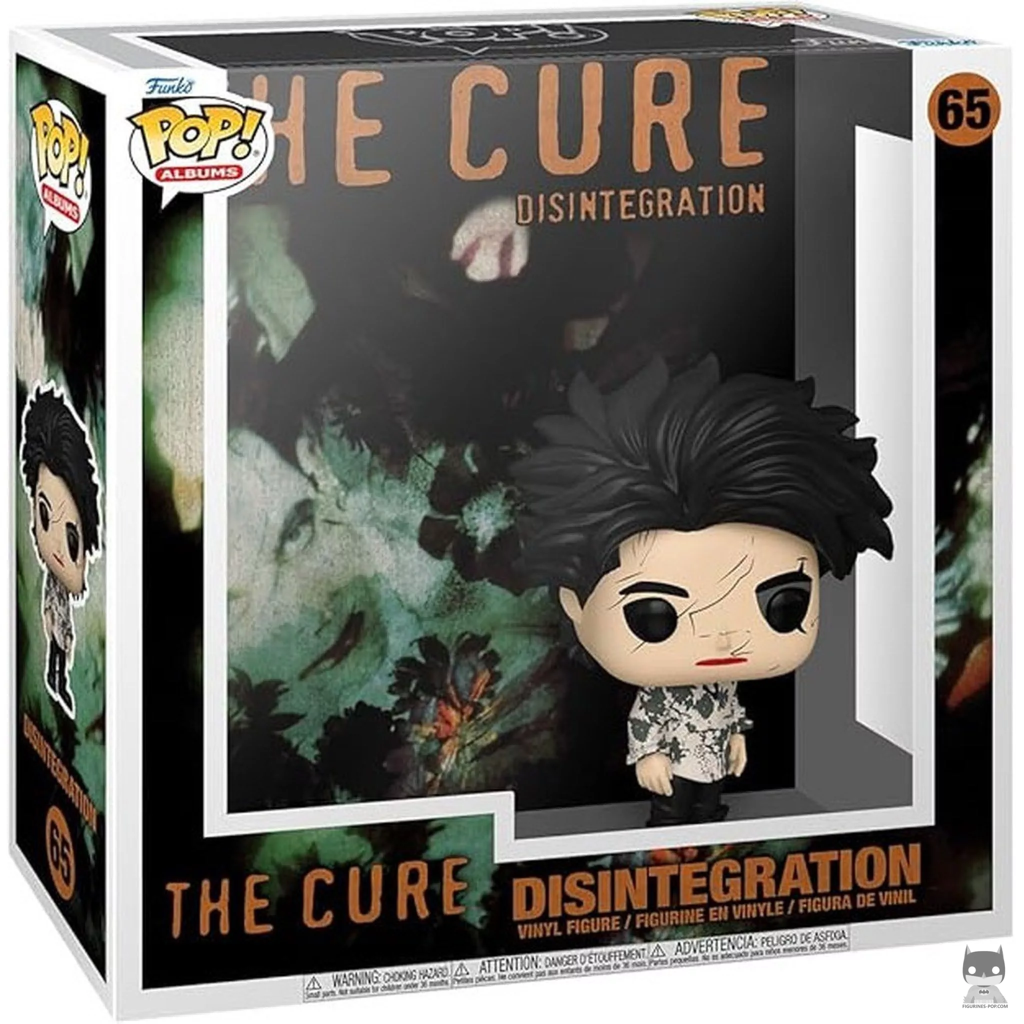 The Cure : Disintegration Funko Pop! figure in its box