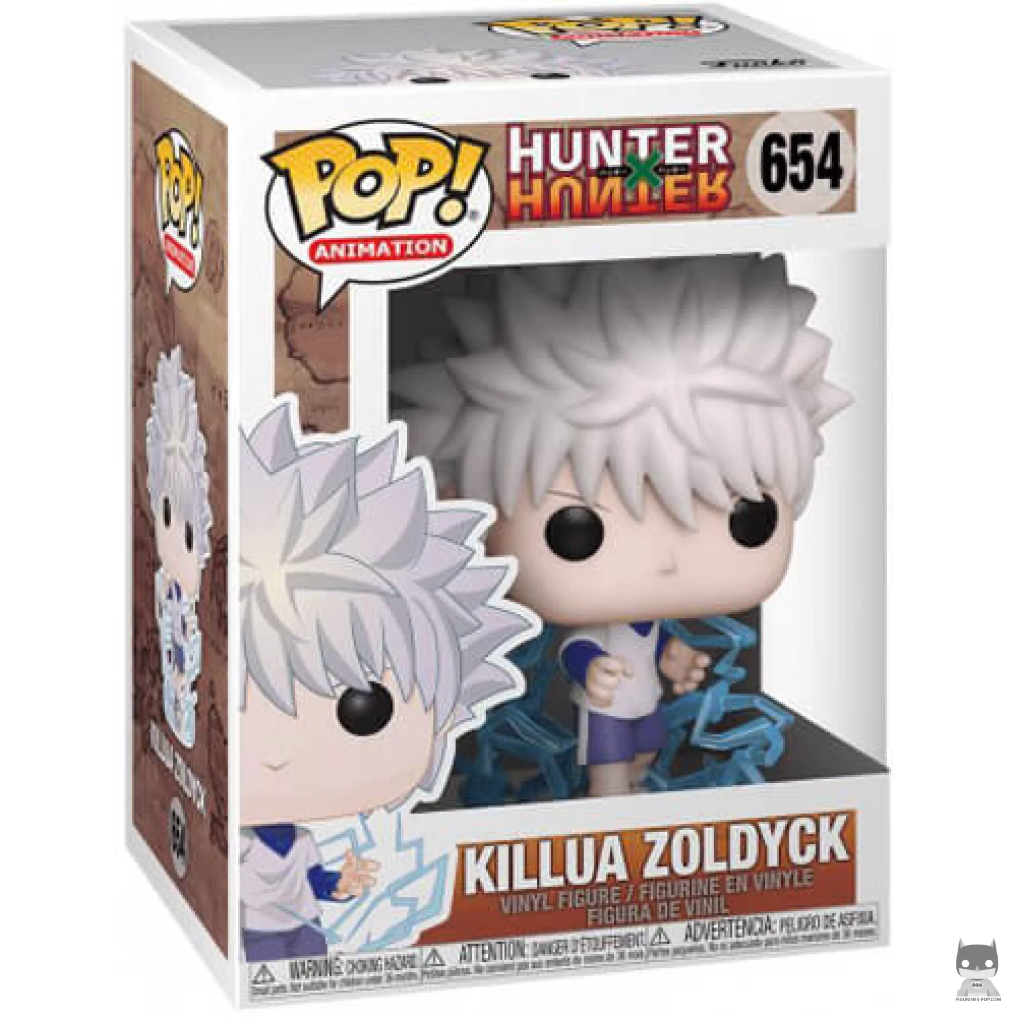 Killua Zoldyck Funko Pop! figure in its box