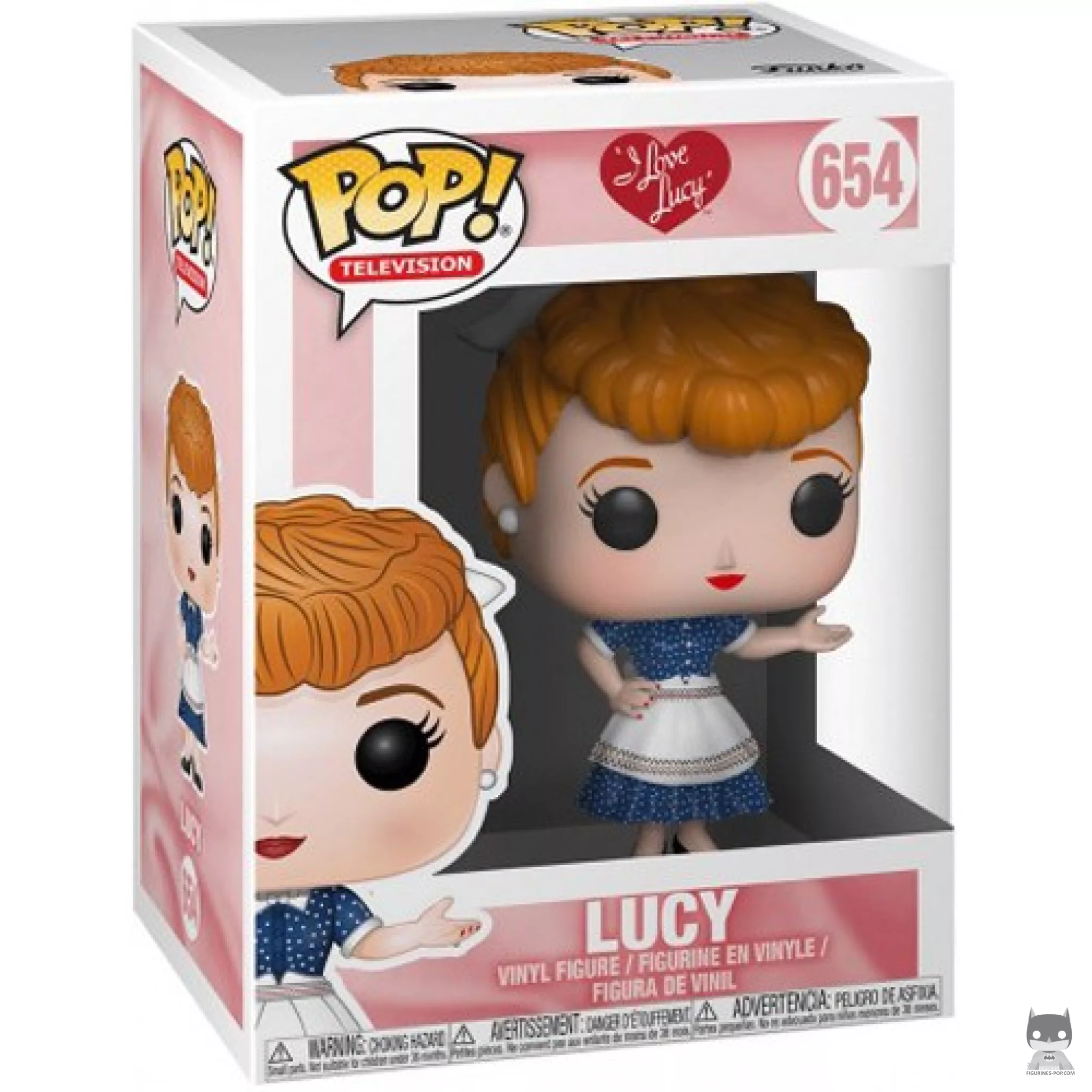 Lucy Ricardo Funko Pop! figure in its box