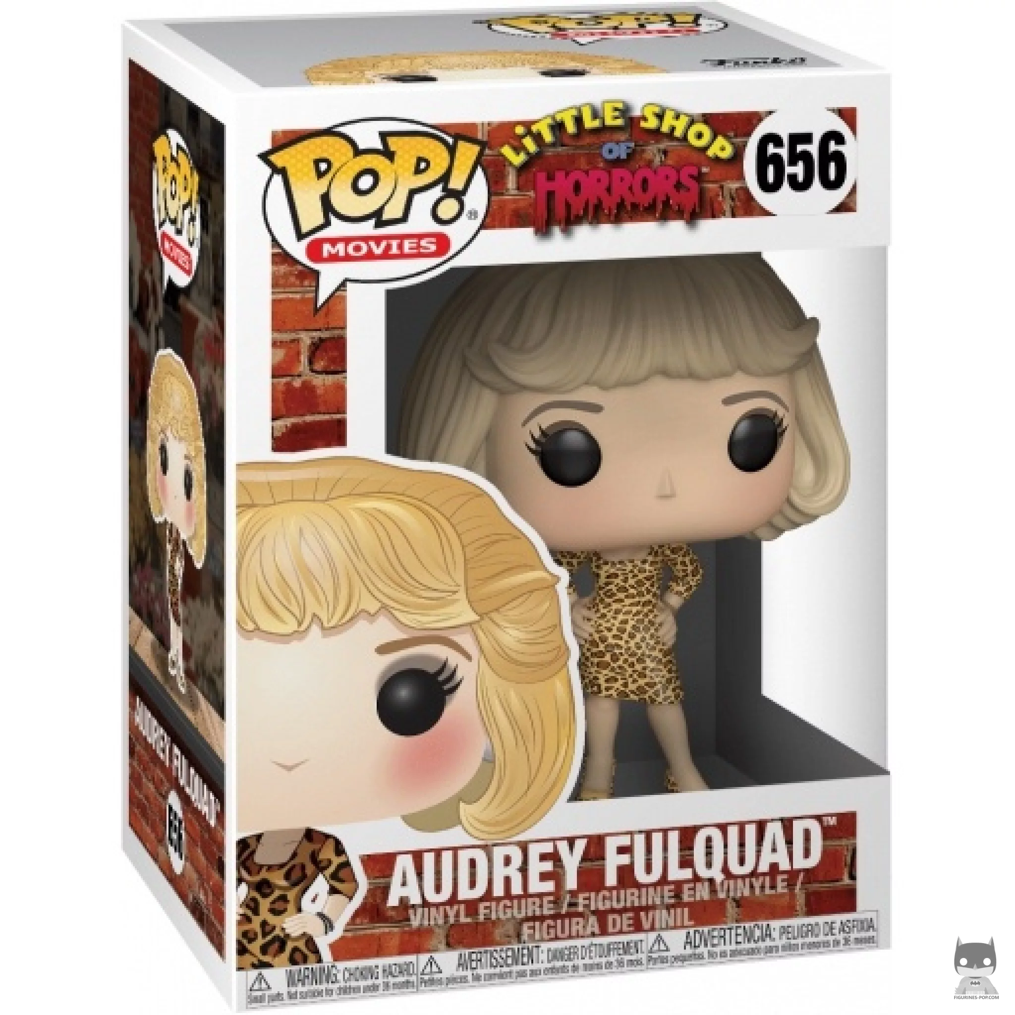 Audrey Fulquad Funko Pop! figure in its box