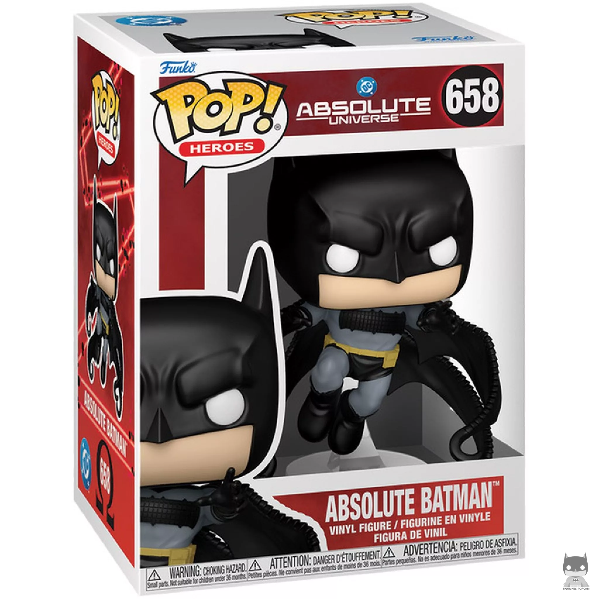 Absolute Batman Funko Pop! figure in its box