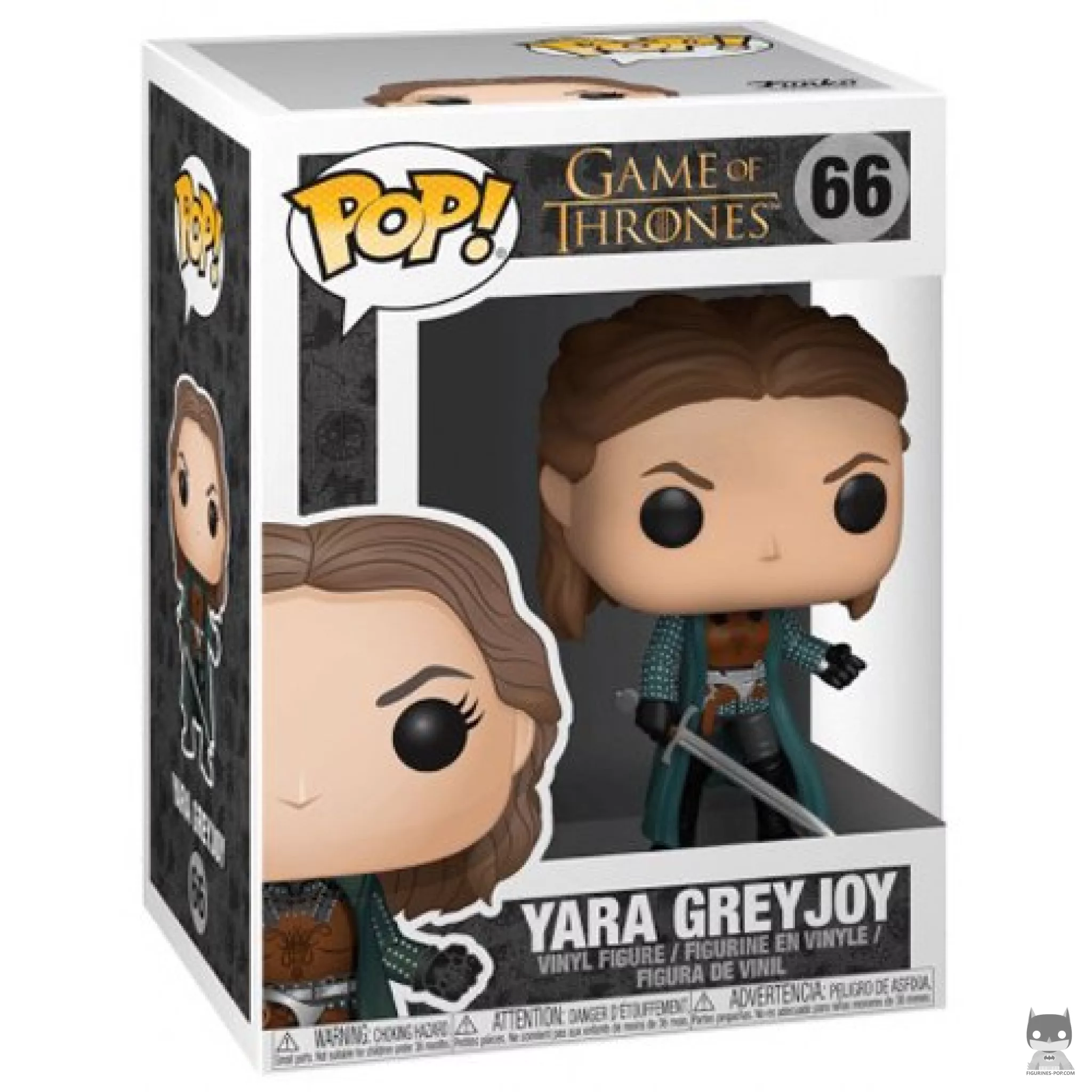 Yara Greyjoy Funko Pop! figure in its box