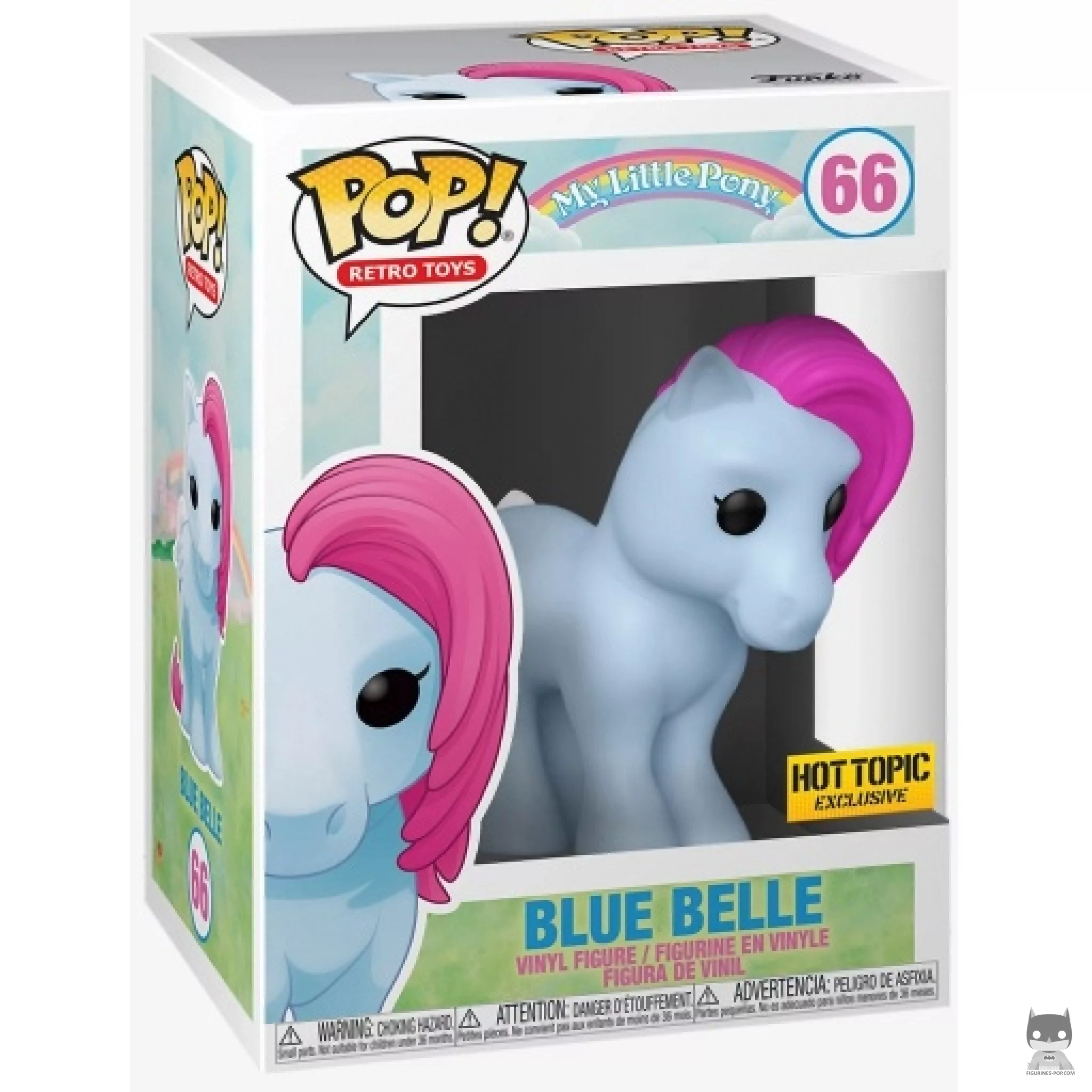 Blue Belle Funko Pop! figure in its box