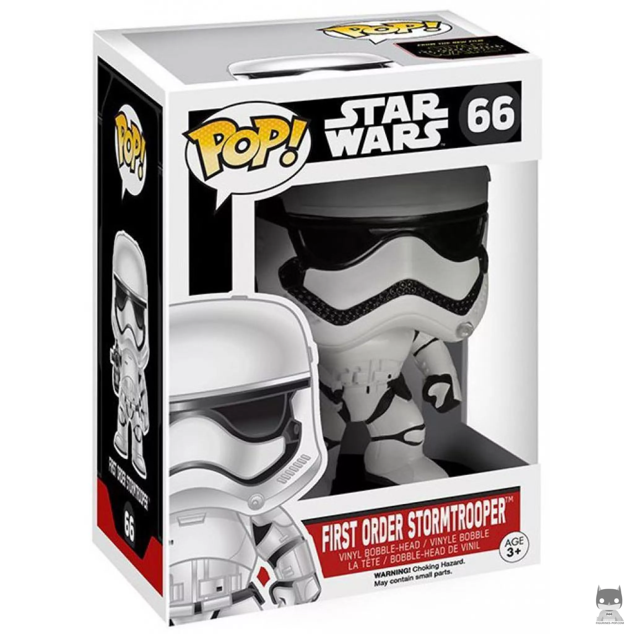 First Order Stormtrooper Funko Pop! figure in its box