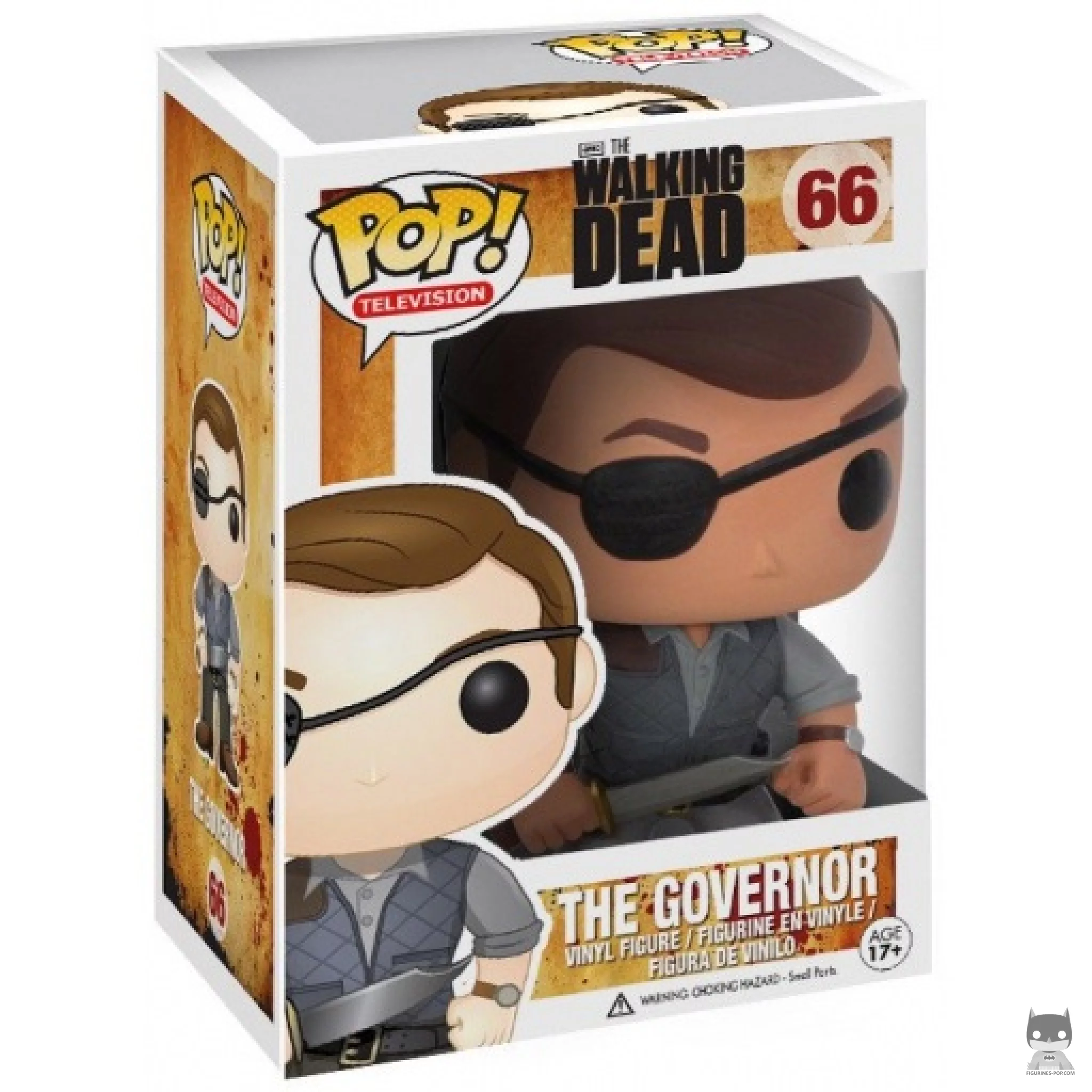 The Governor Funko Pop! figure in its box
