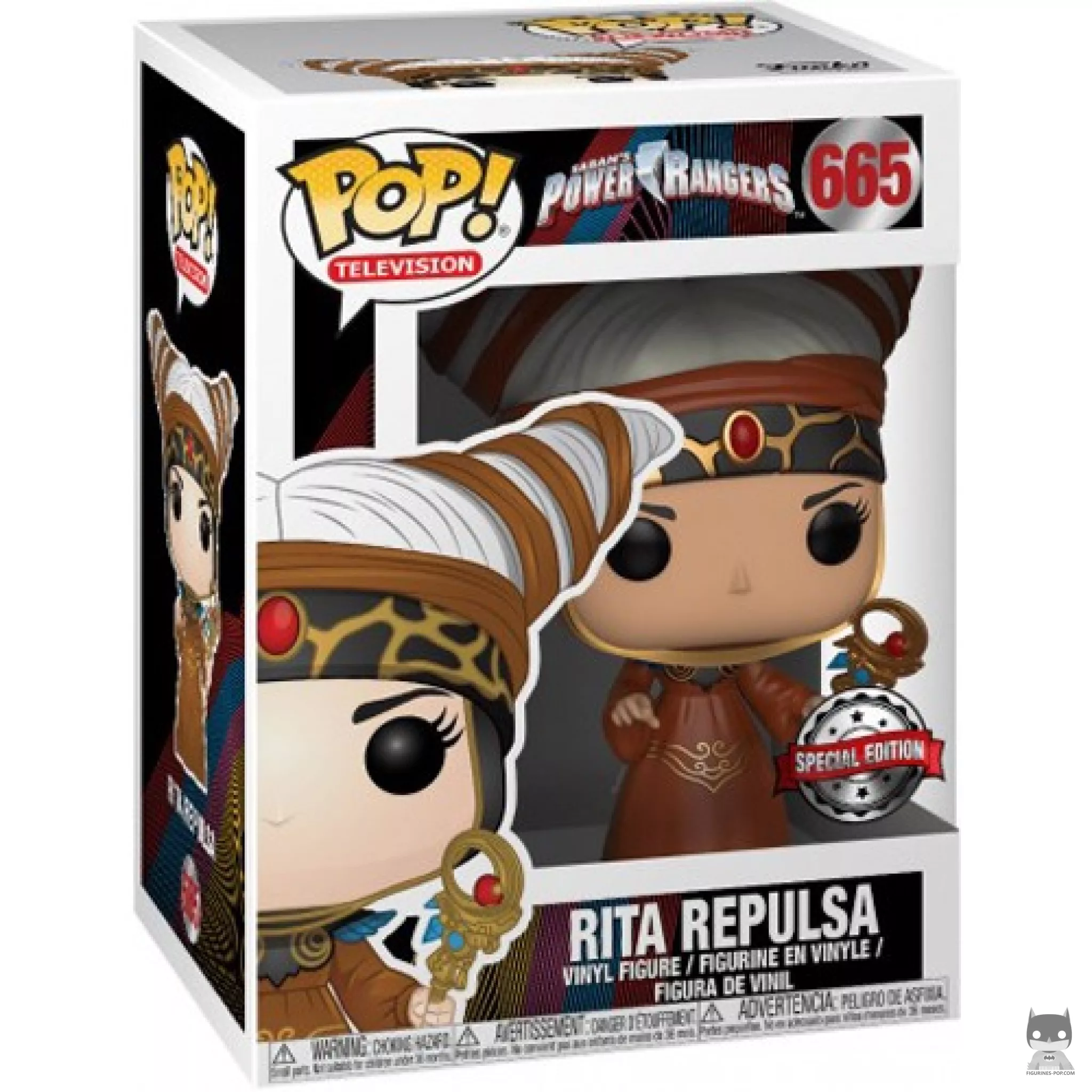 Rita Repulsa Funko Pop! figure in its box