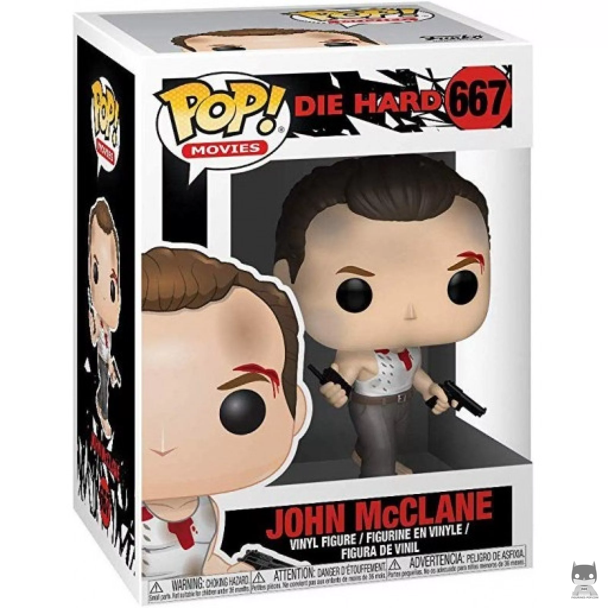 John McClane Funko Pop! figure in its box
