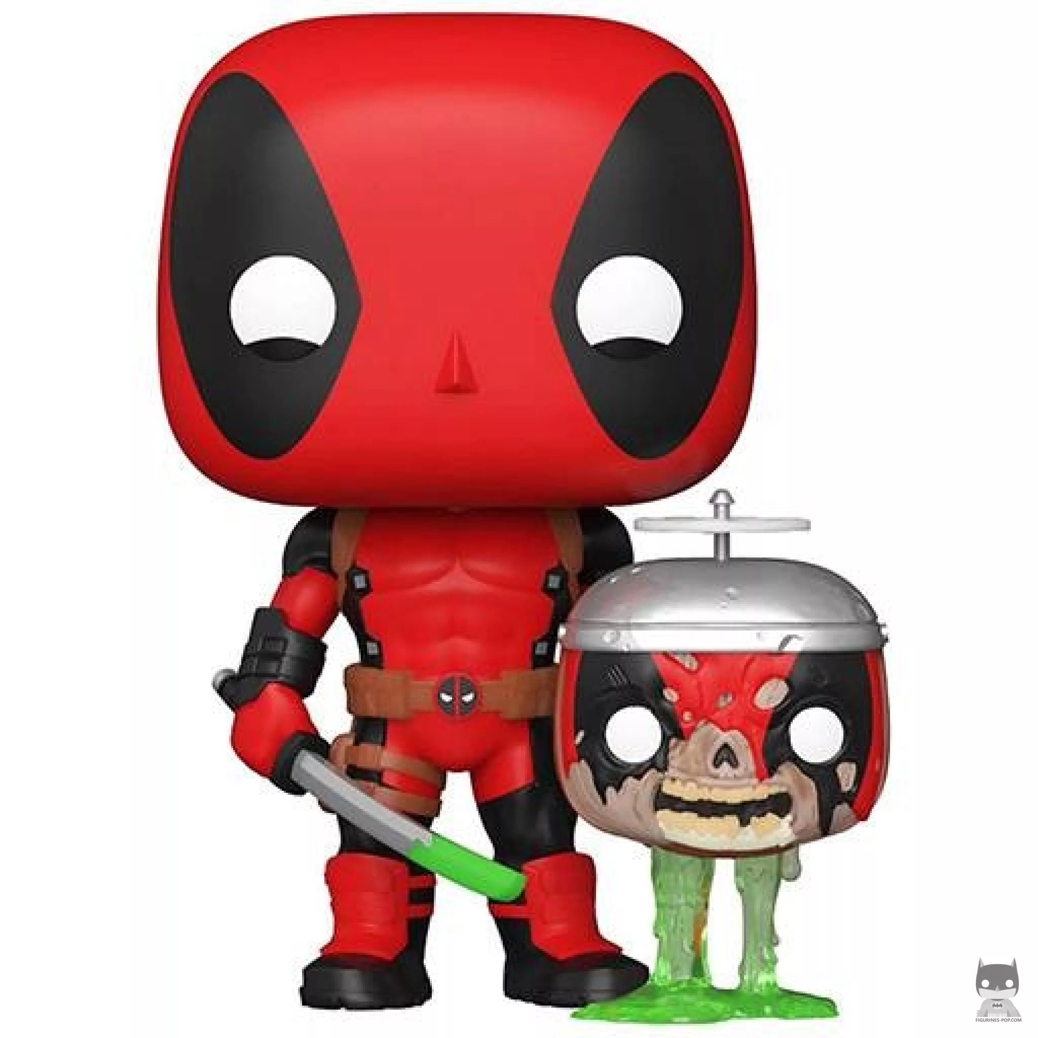 Deadpool with Headpool Funko Pop! figure (Marvel Zombies)