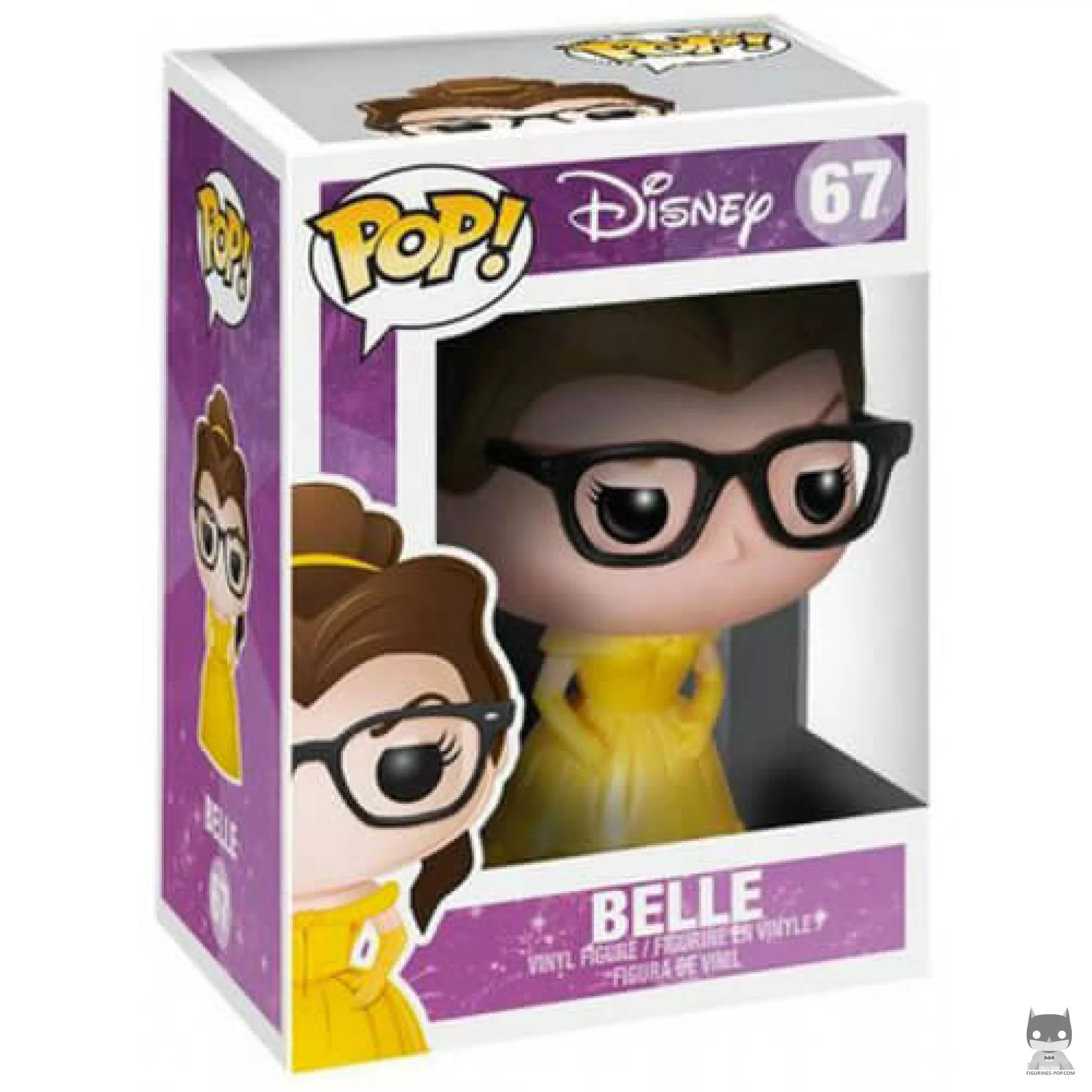 Belle with glasses Funko Pop! figure in its box