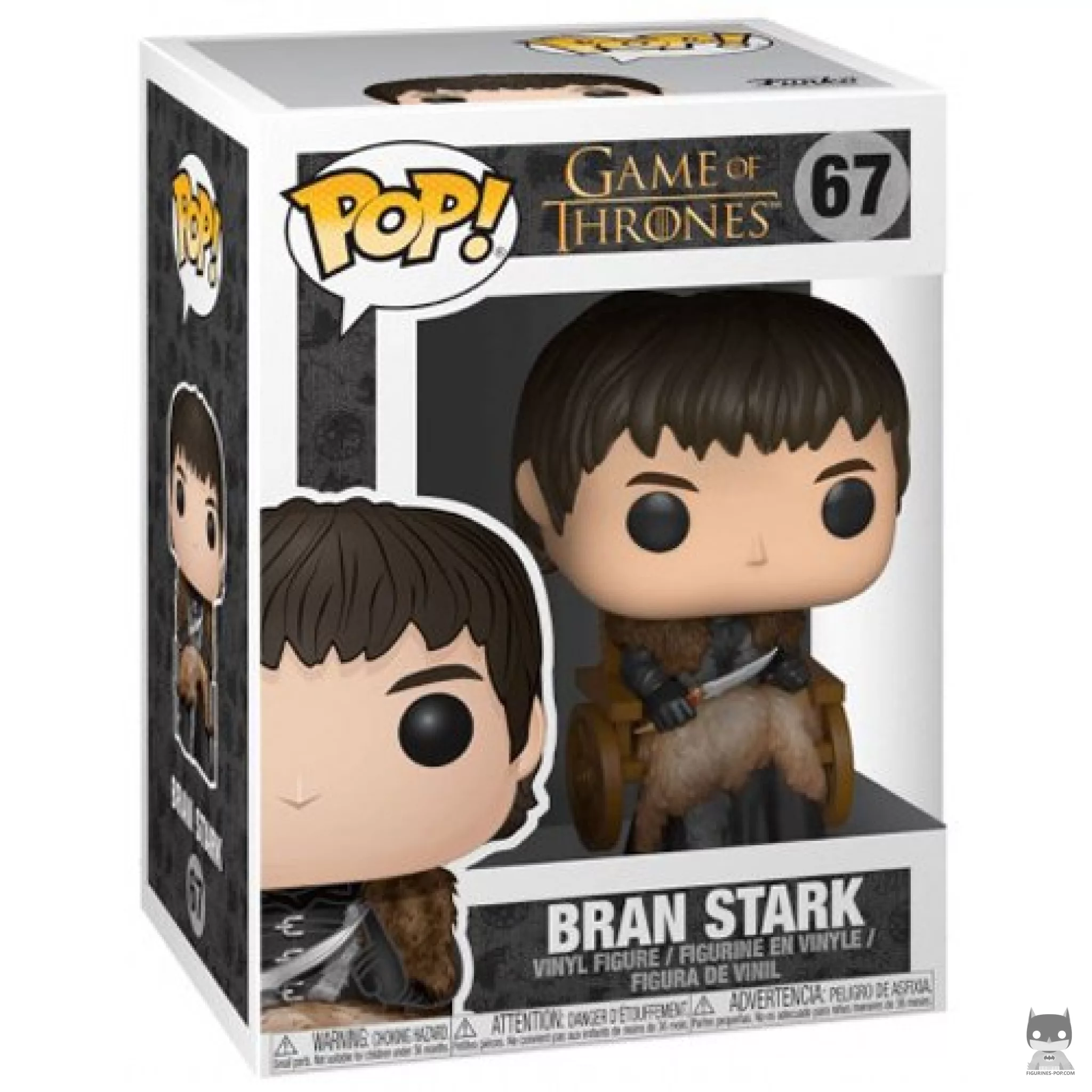 Bran Stark (in wheelchair) Funko Pop! figure in its box