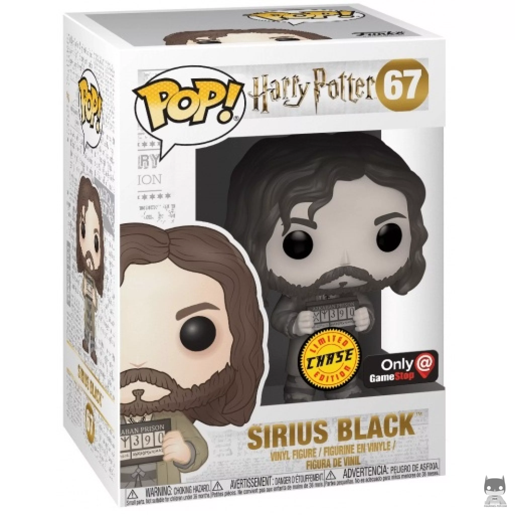 Sirius Black (Chase) Funko Pop! figure in its box