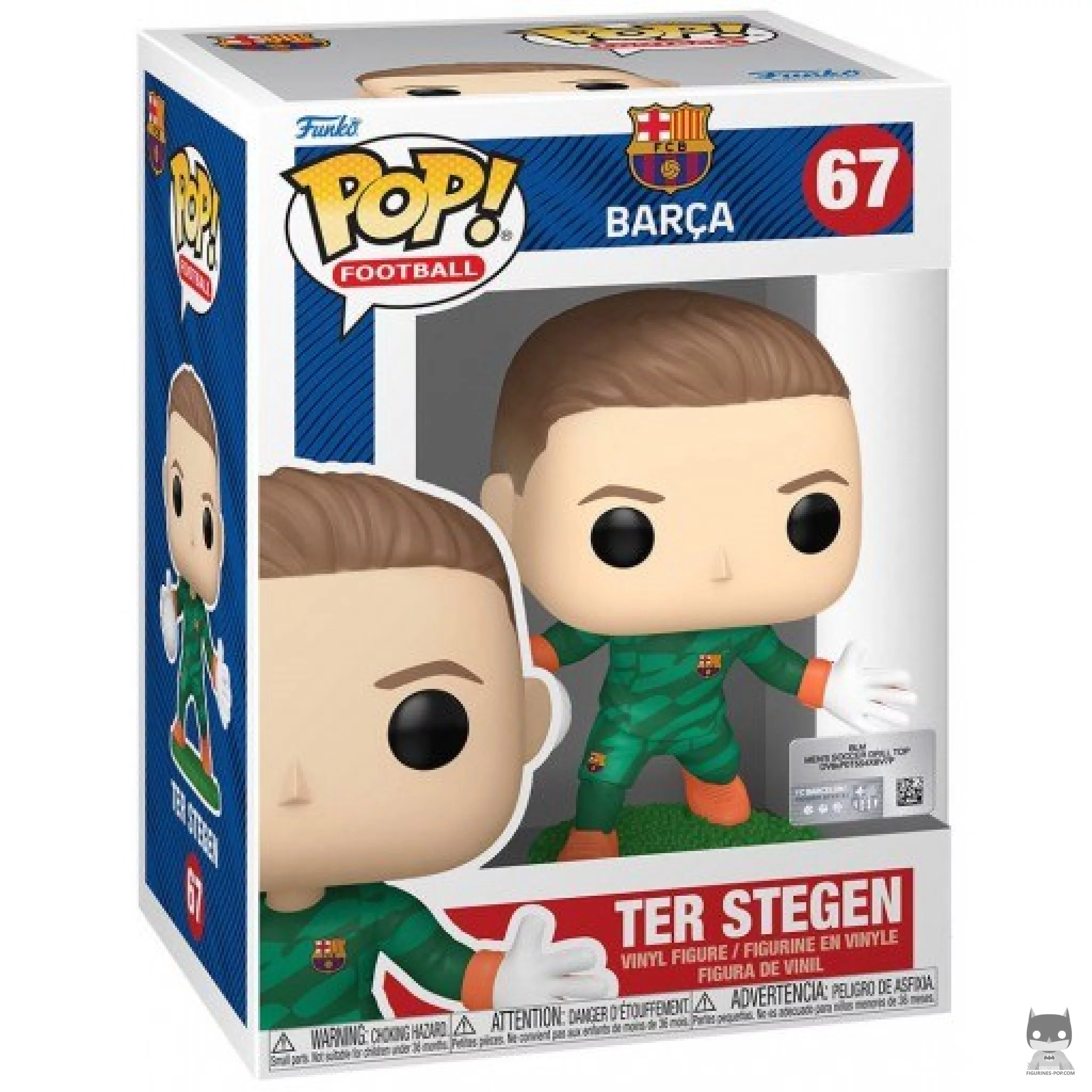 Ter Stegen (FC Barcelona) Funko Pop! figure in its box